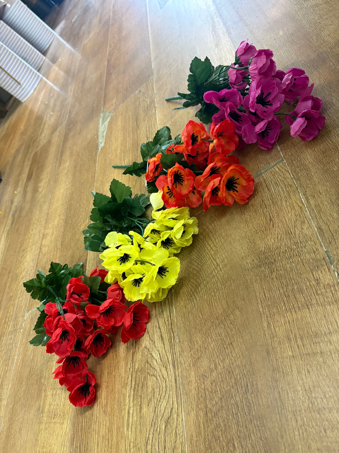 Mini Poppy bunch - 4 colours available