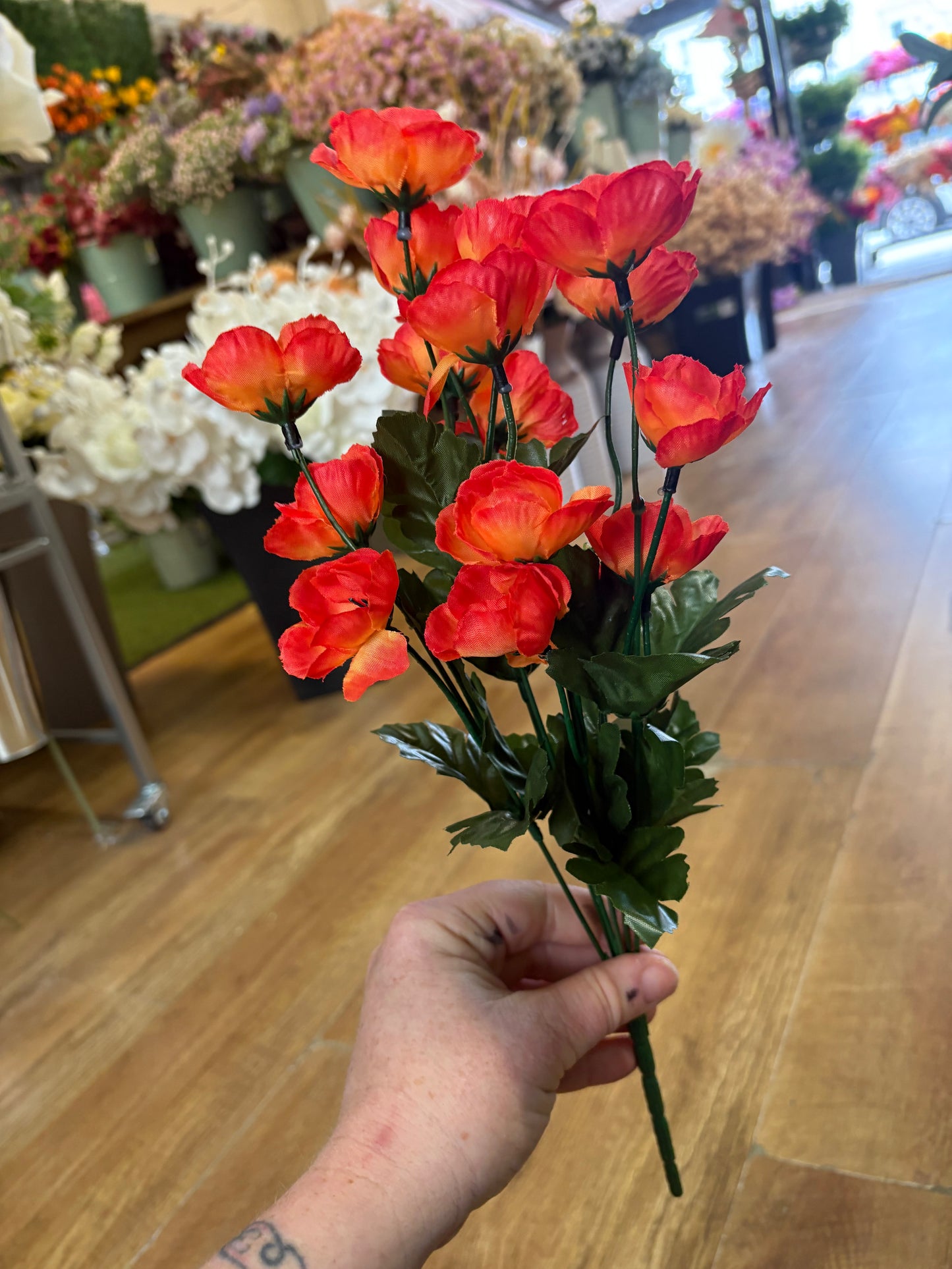 Mini Poppy bunch - 4 colours available