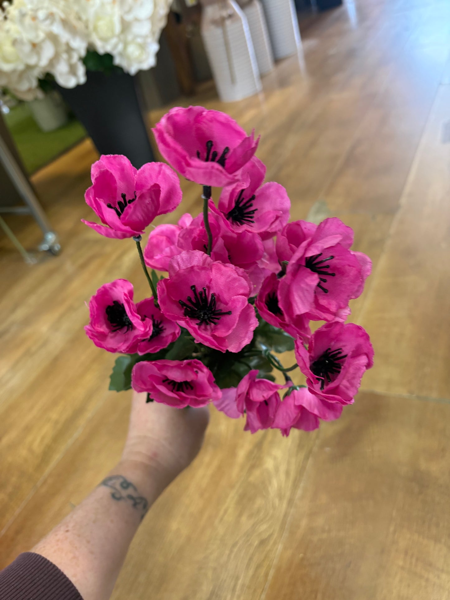Mini Poppy bunch - 4 colours available
