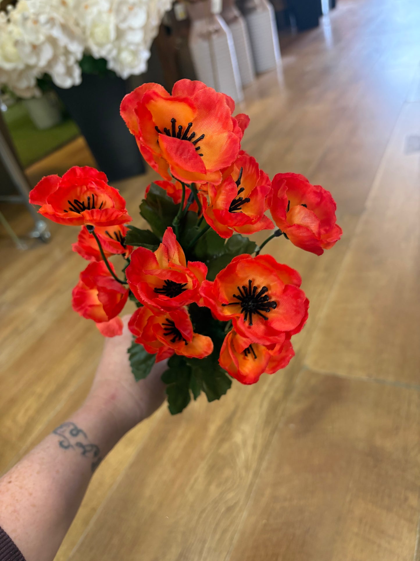 Mini Poppy bunch - 4 colours available