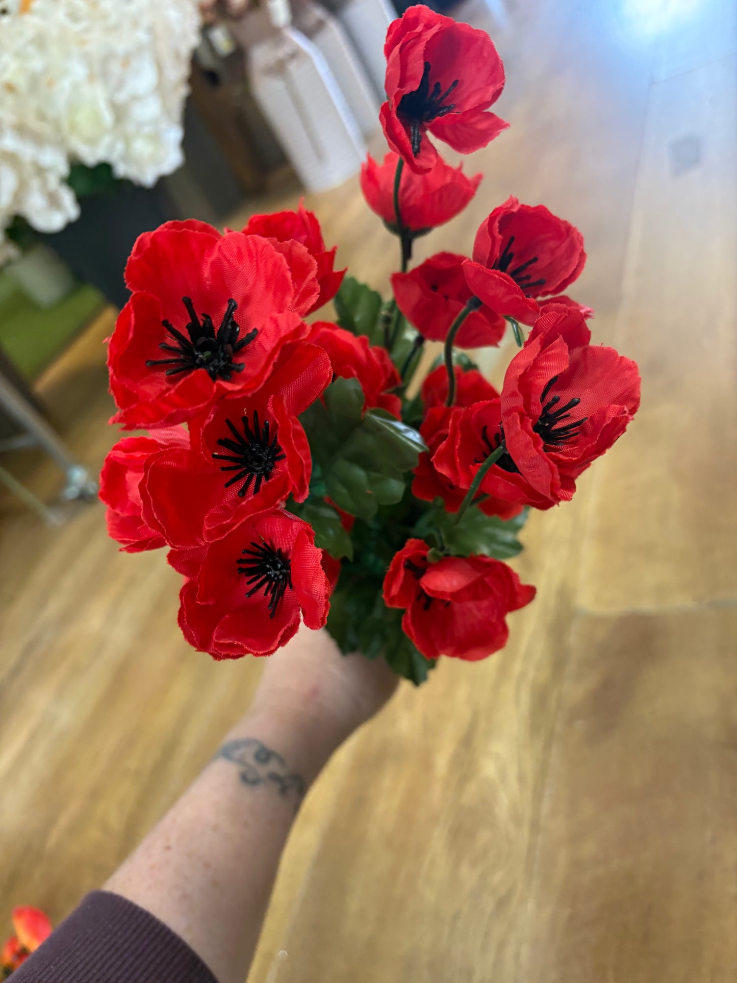 Mini Poppy bunch - 4 colours available