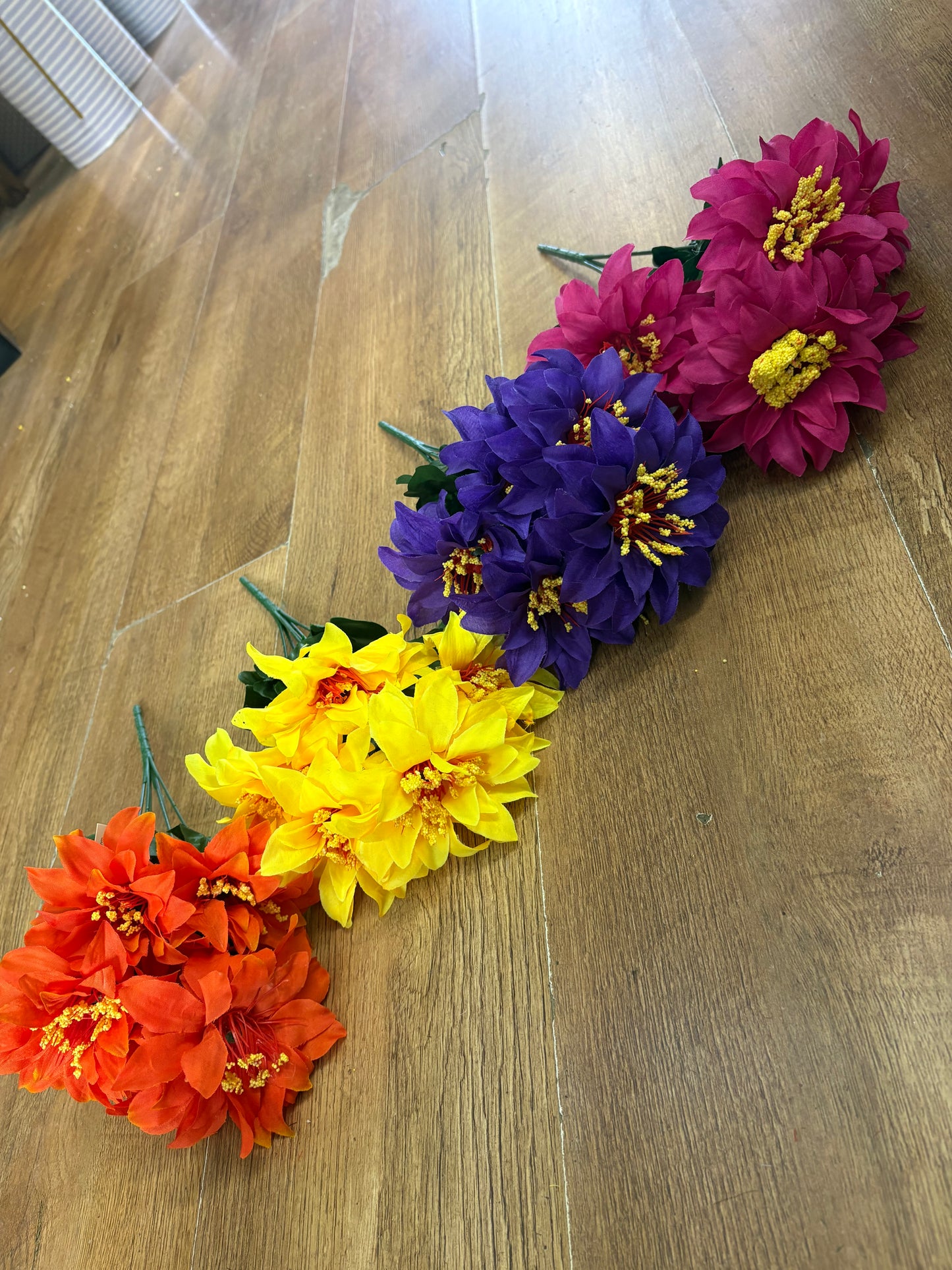 Carnival zinnia bunch - 4 colours available