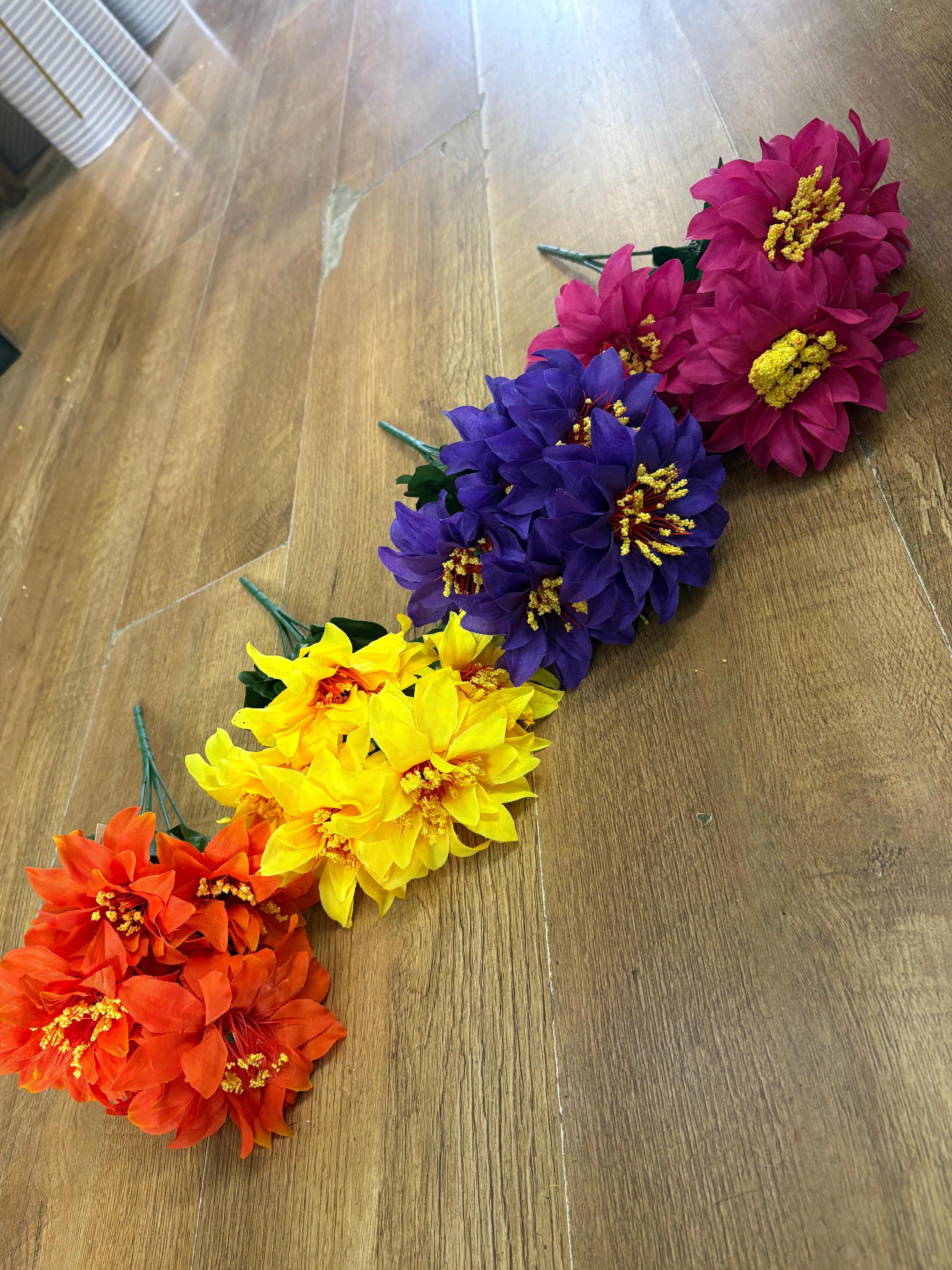 Carnival zinnia bunch - 4 colours available