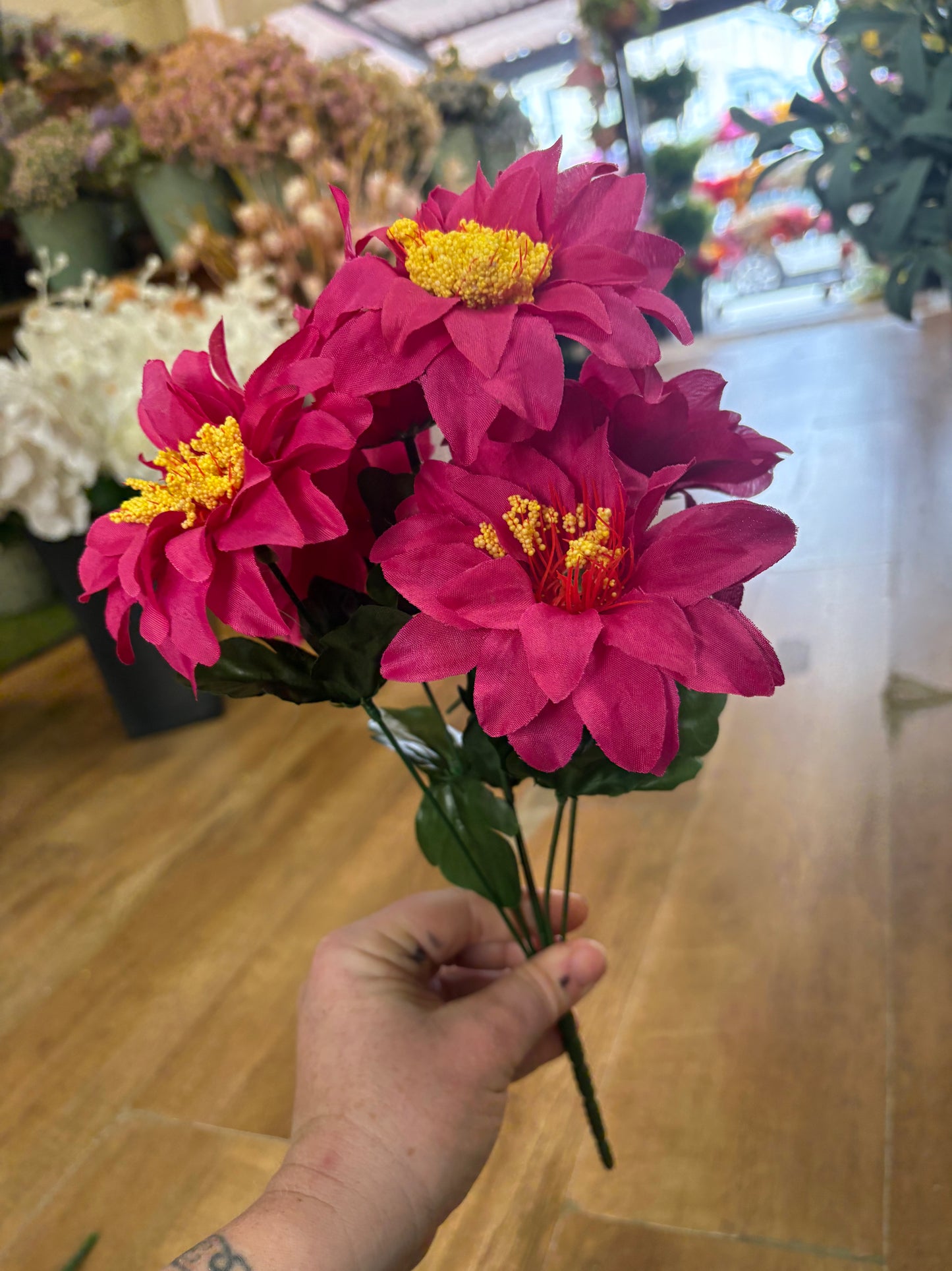 Carnival zinnia bunch - 4 colours available