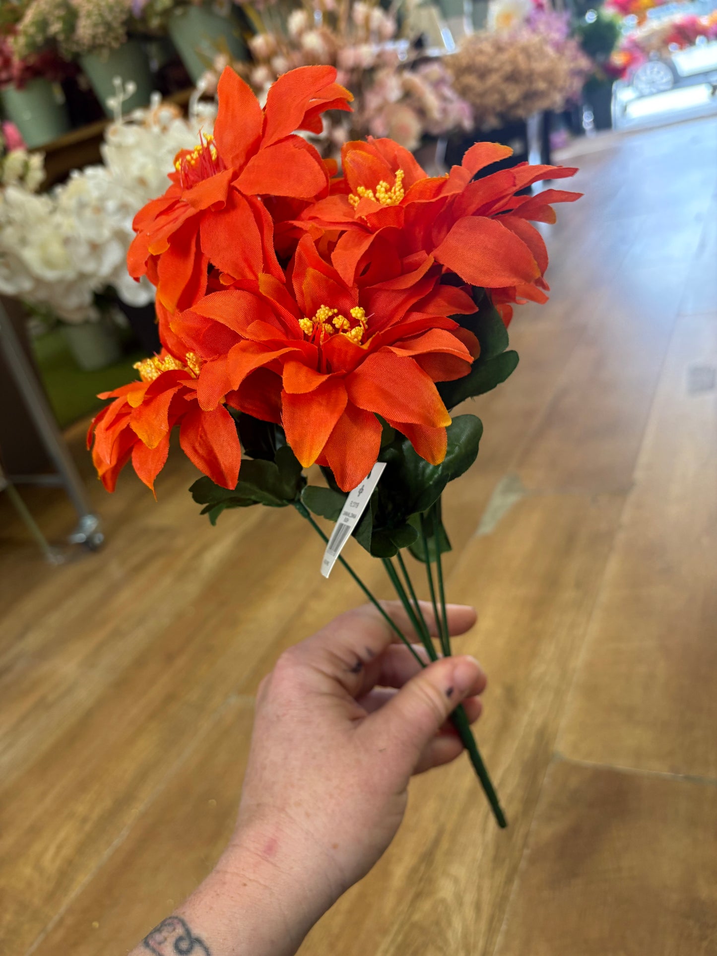 Carnival zinnia bunch - 4 colours available