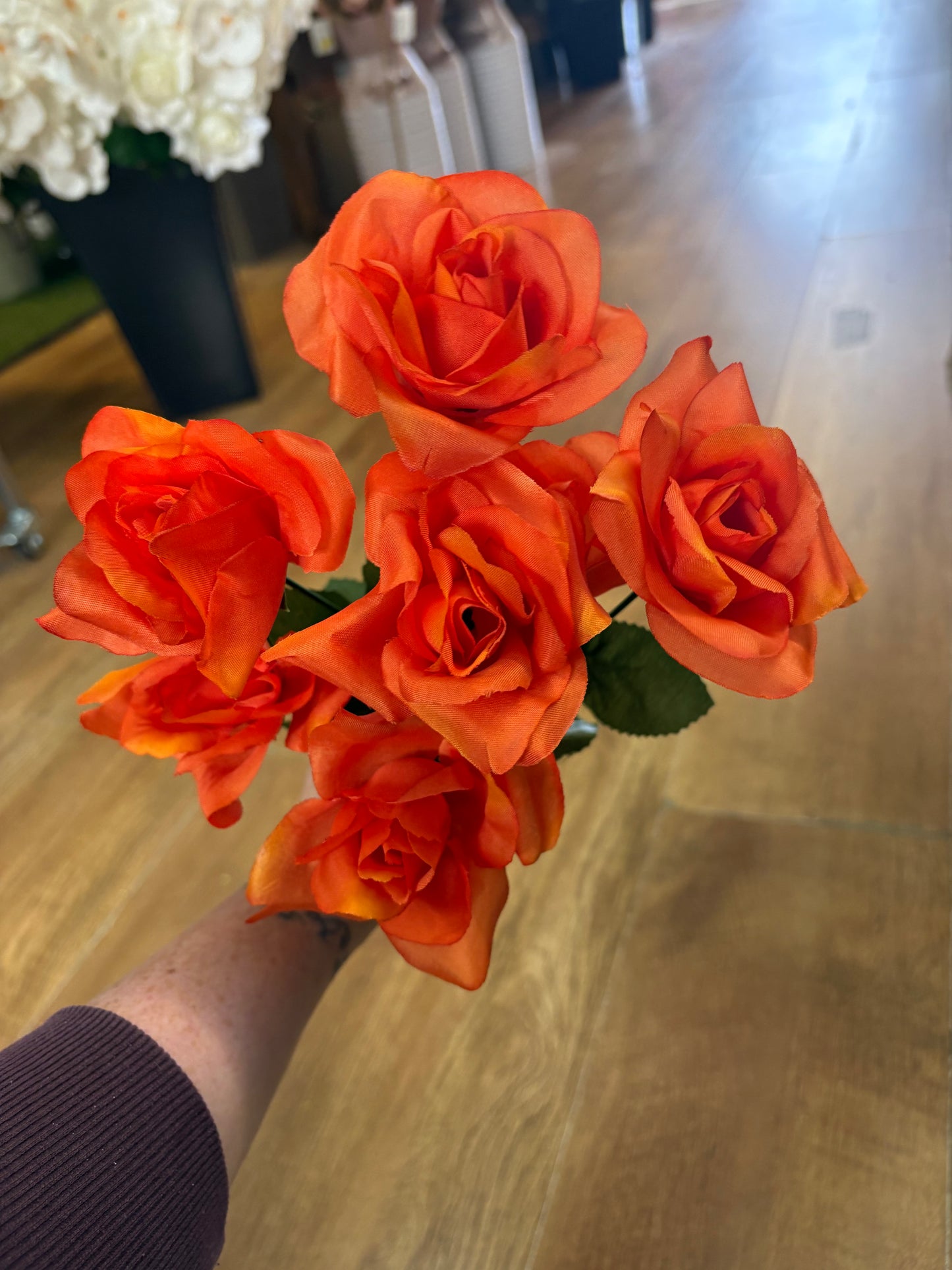 Carnival rose bunch - 3 colours available