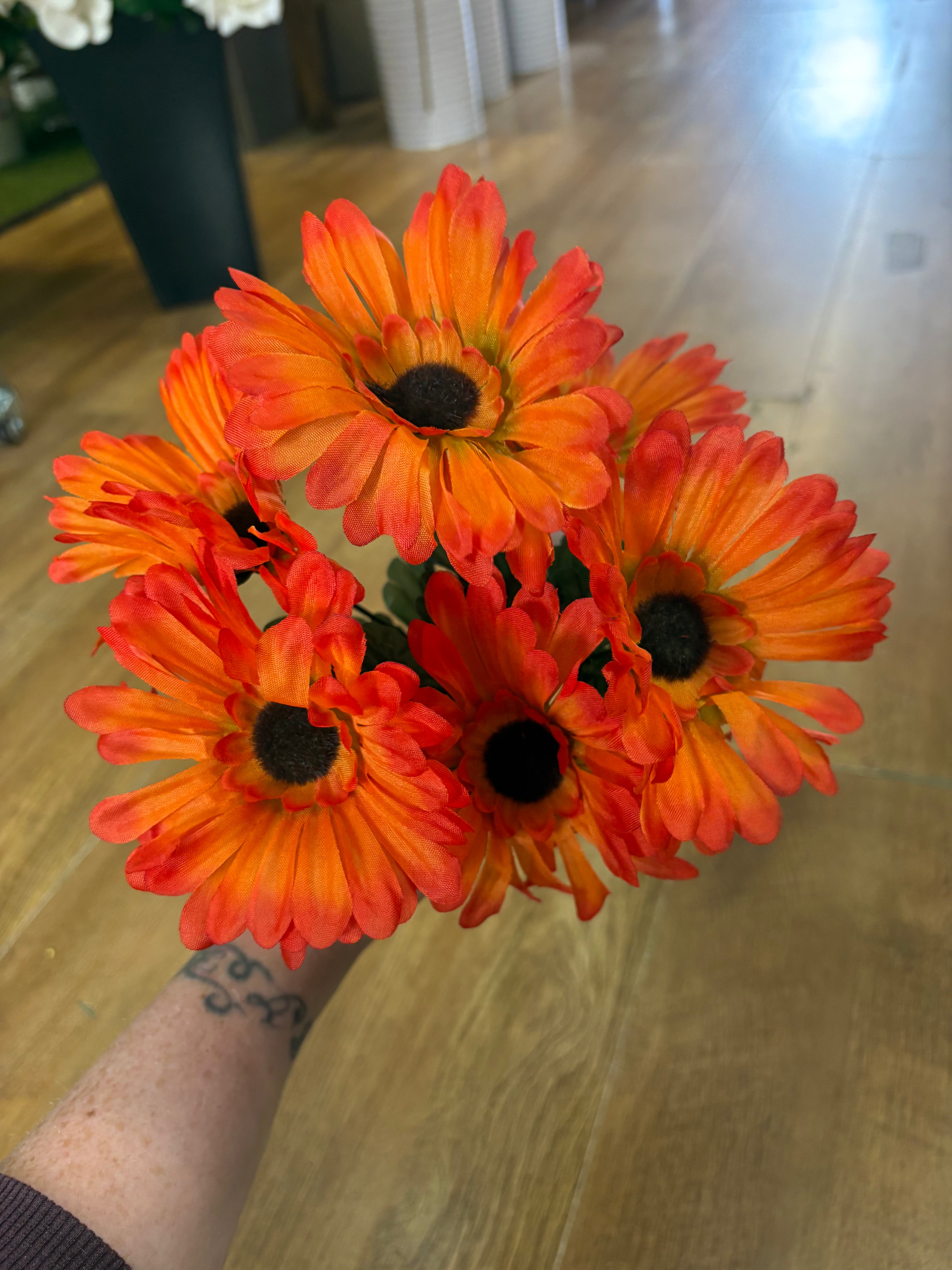 Gerbera bunch - 4 colours available
