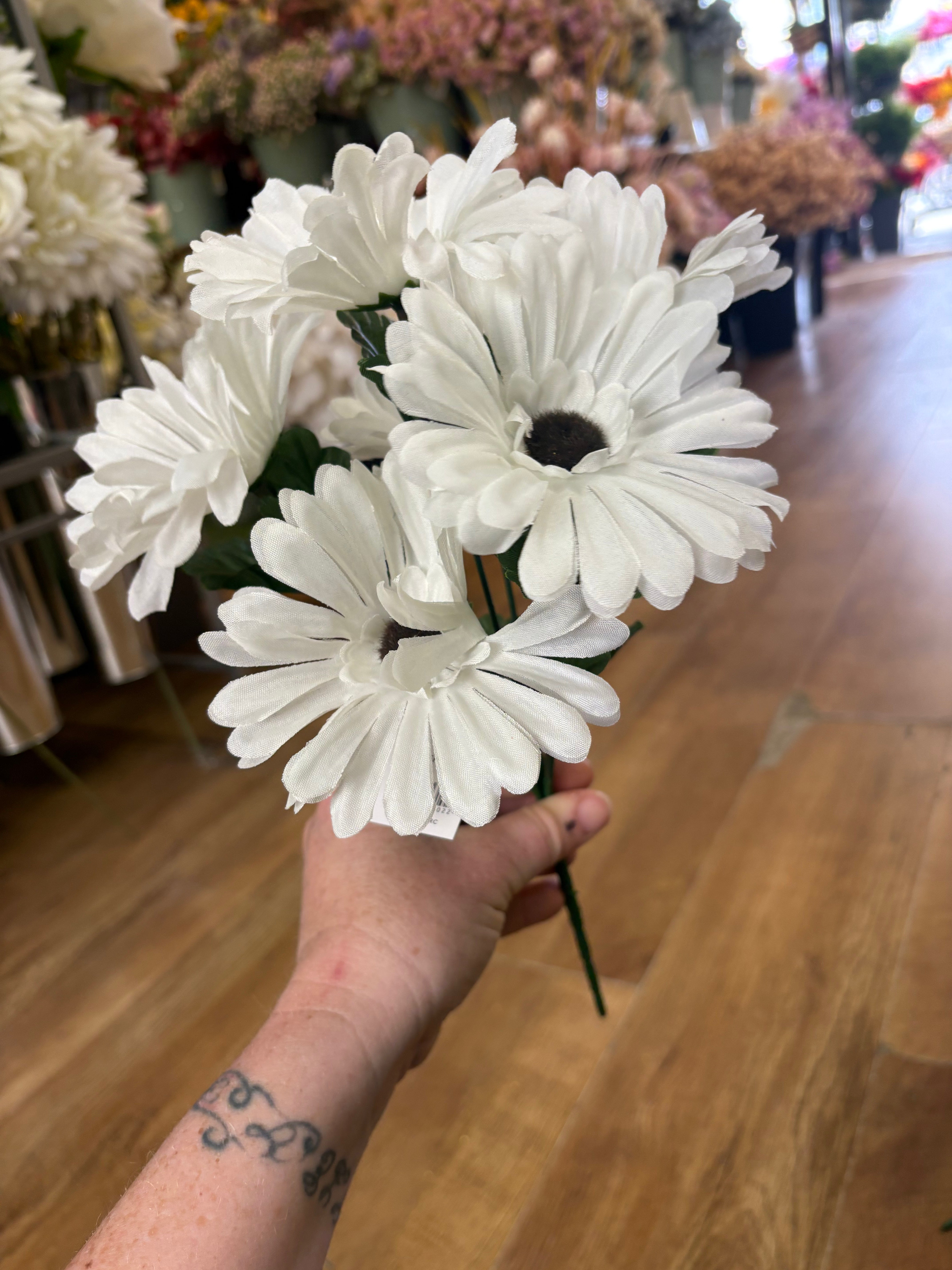 Gerbera bunch - 4 colours available