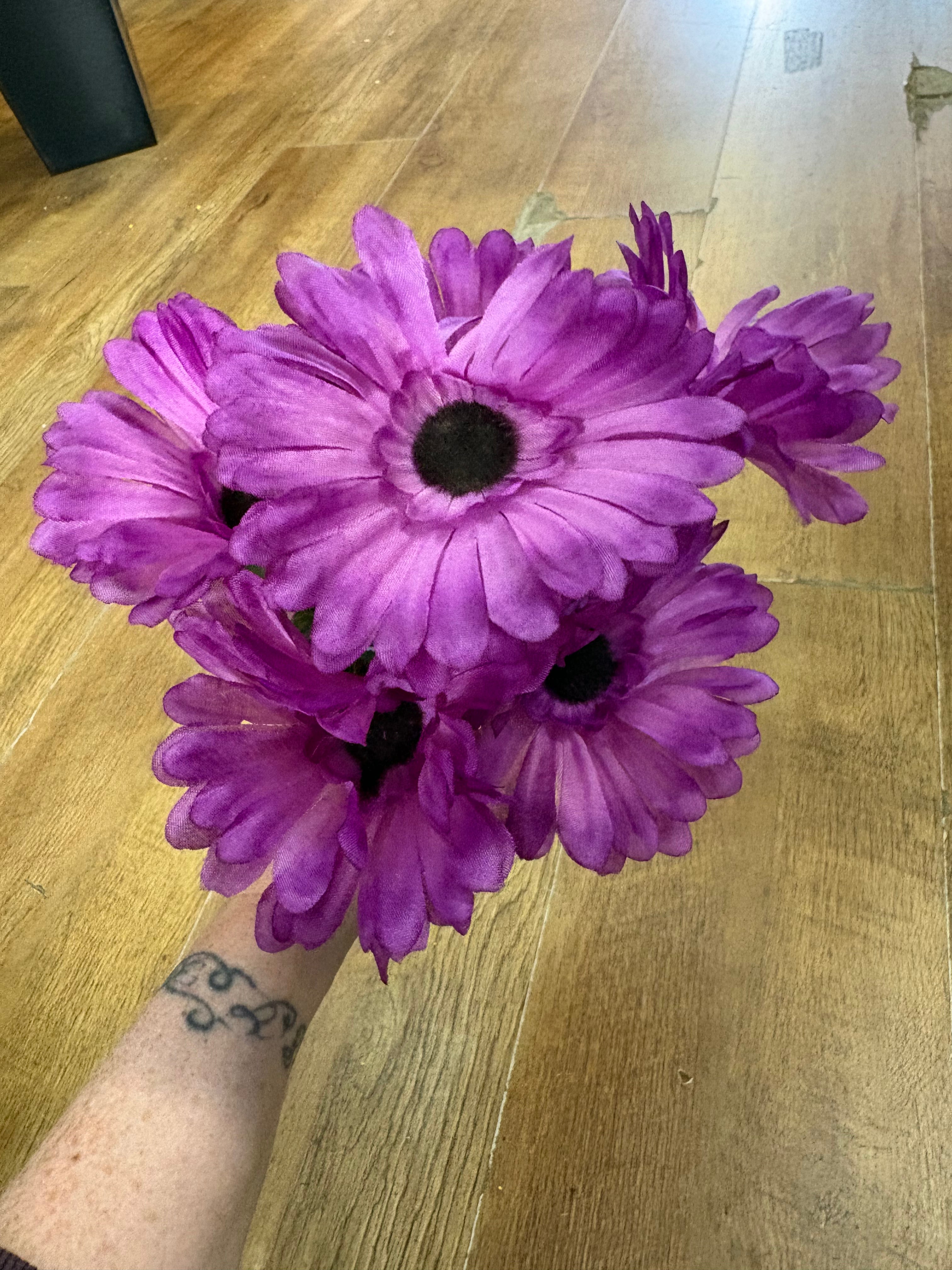 Gerbera bunch - 4 colours available