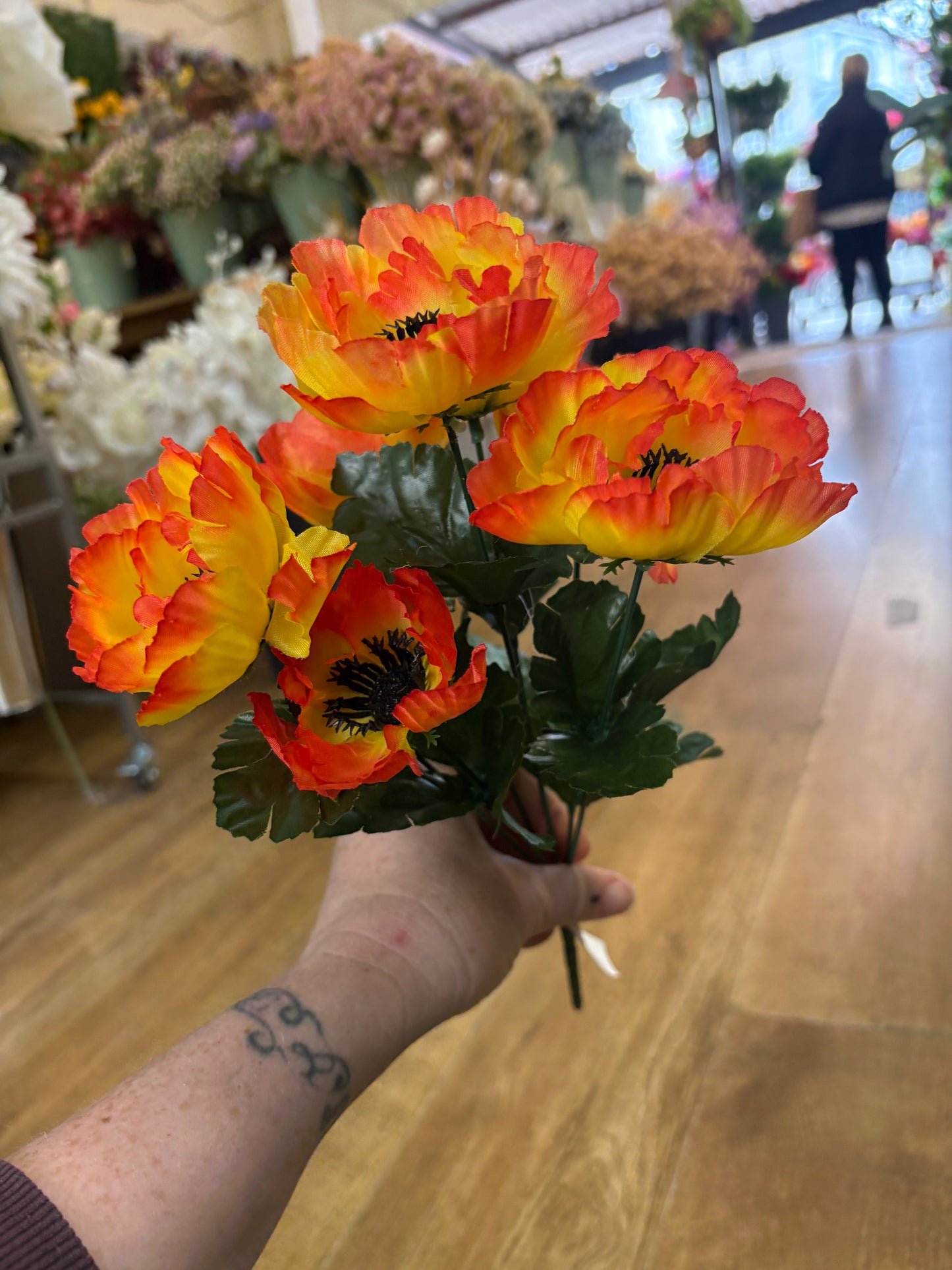 Poppy bush - 4 colours available