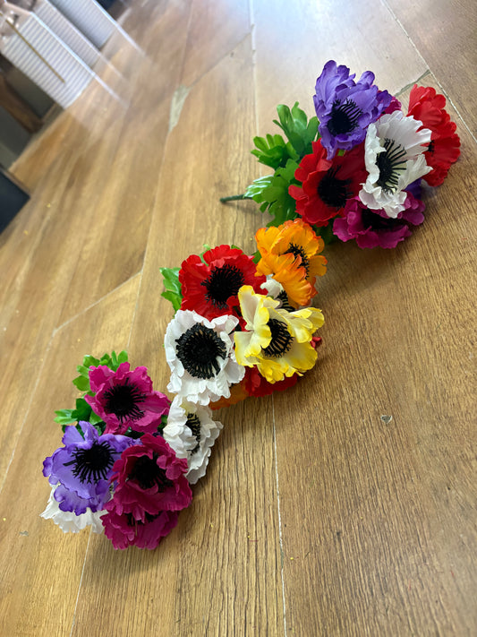 Anemone bunch - 3 colours available