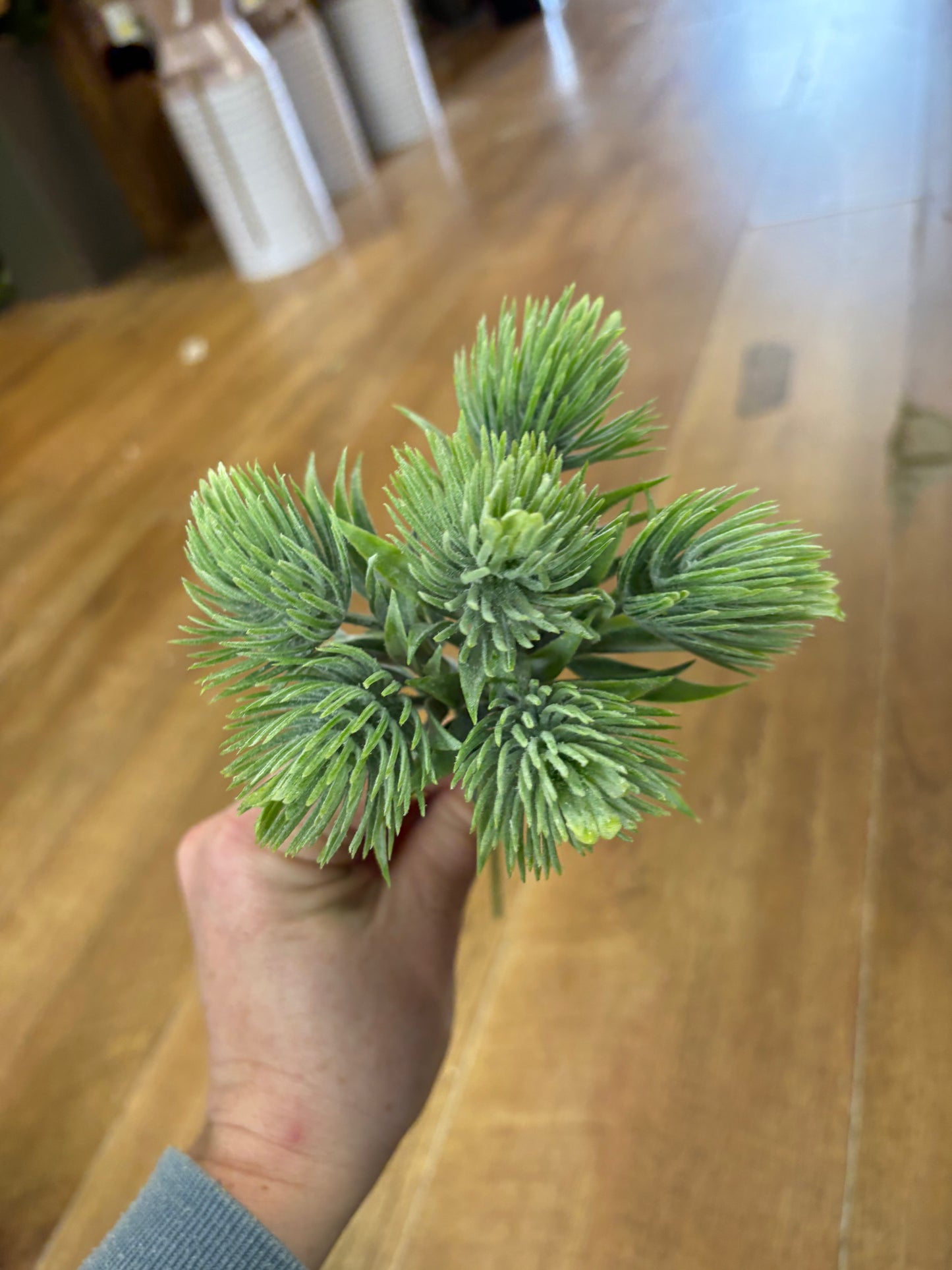 Tropic Thistle Stem (6 heads on a stem) - 3 colours available
