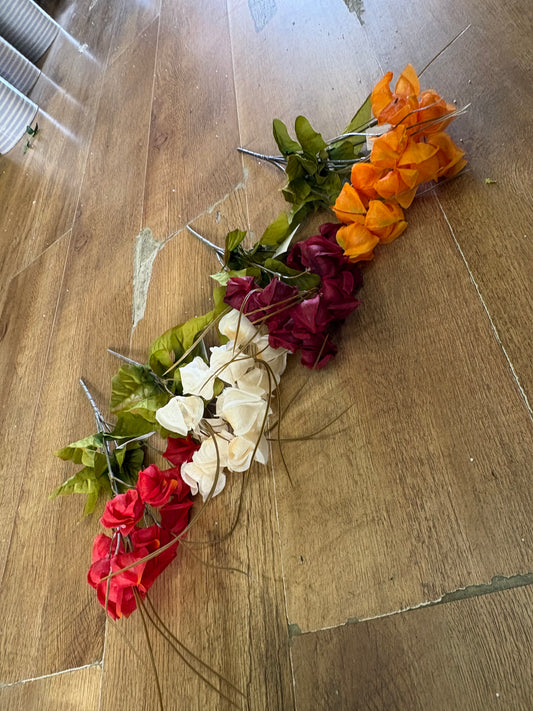 Chinese lantern bunch - 4 colours available