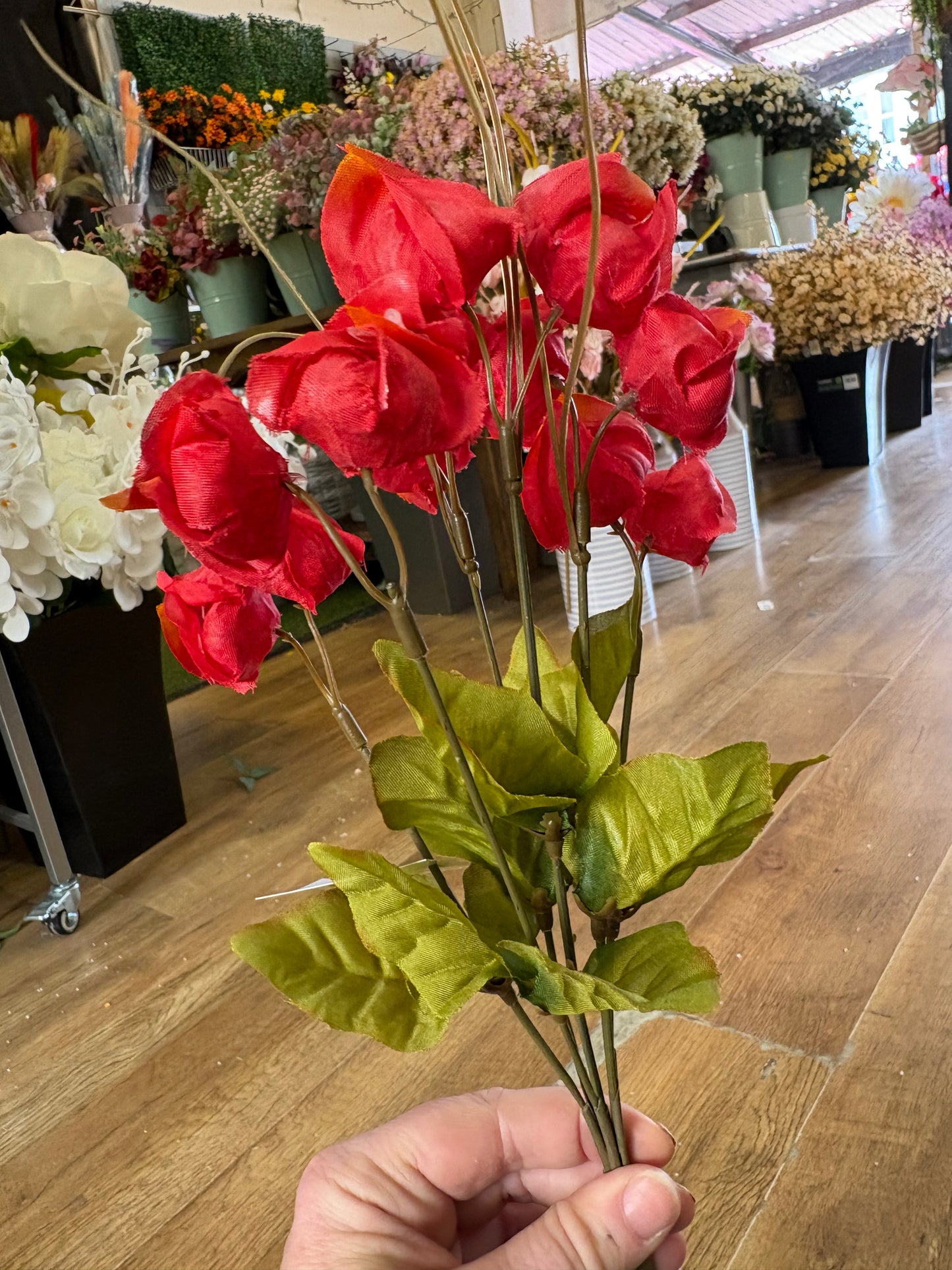 Chinese lantern bunch - 4 colours available