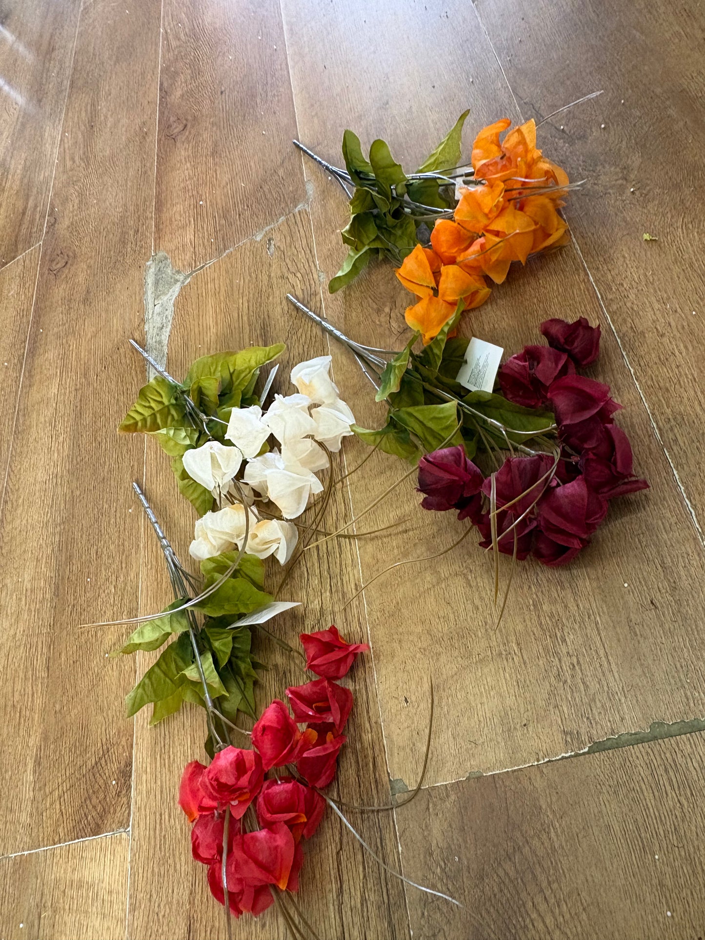 Chinese lantern bunch - 4 colours available
