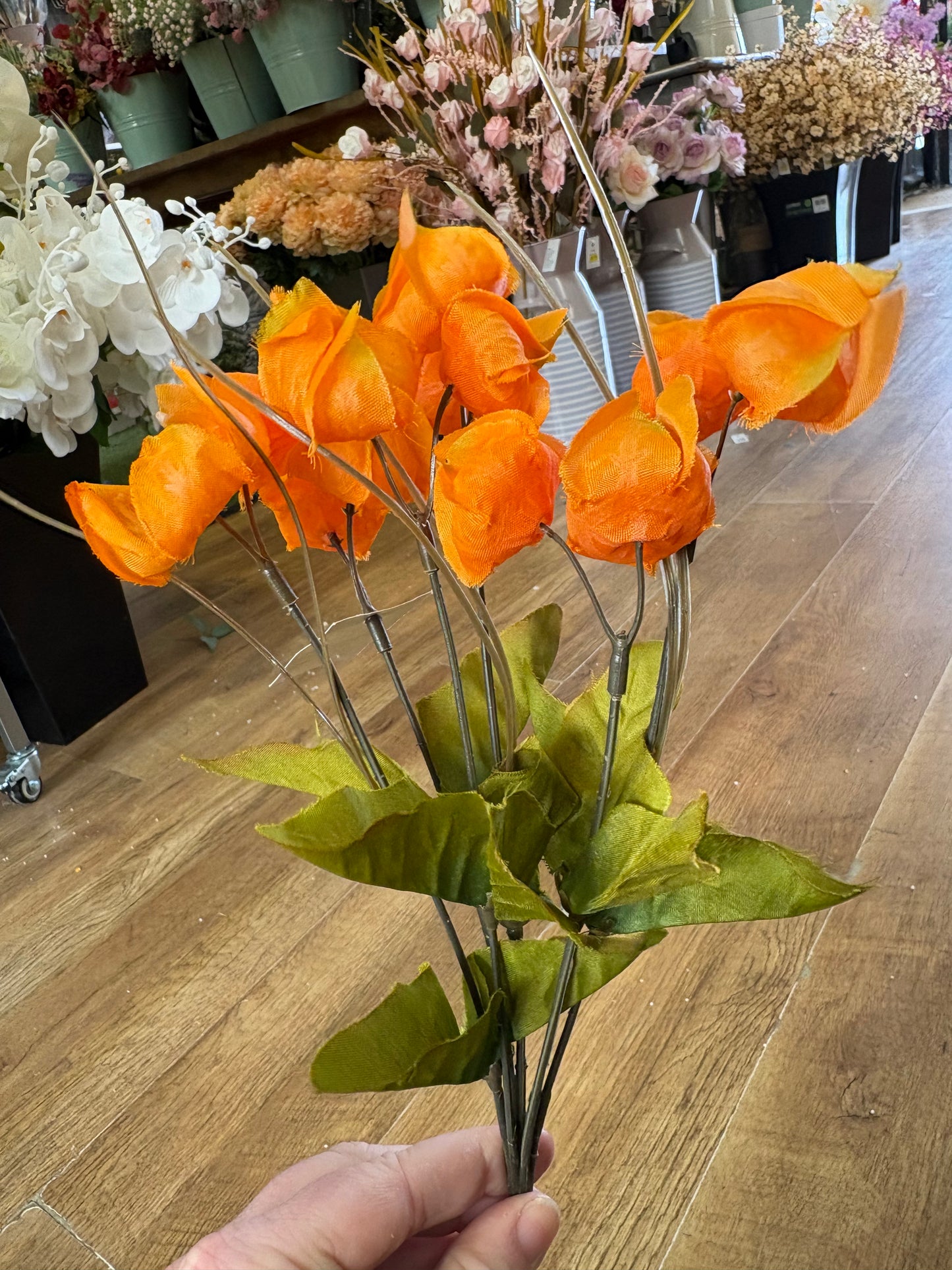 Chinese lantern bunch - 4 colours available