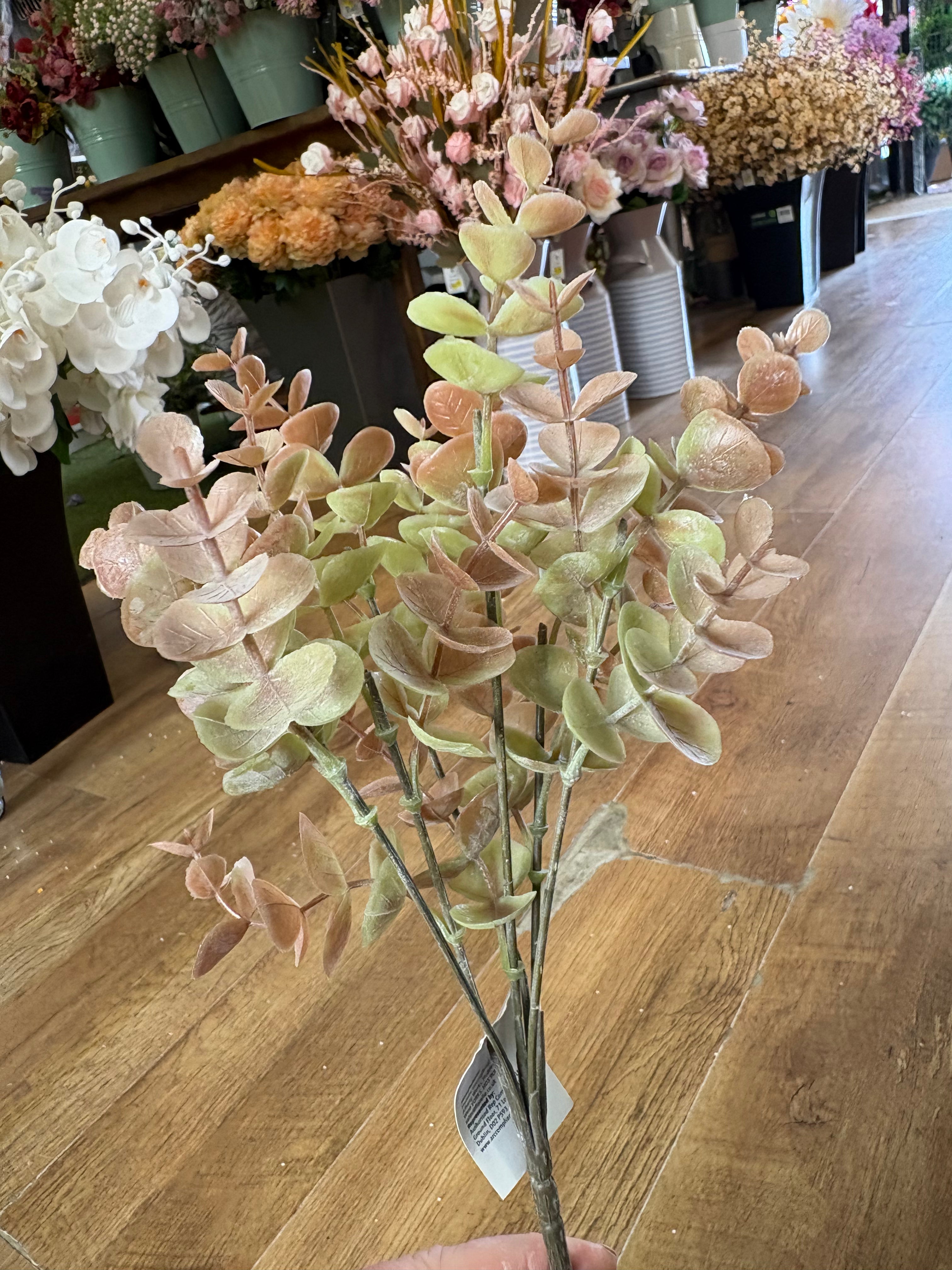 Autumnal eucalyptus bunch - 3 colours available