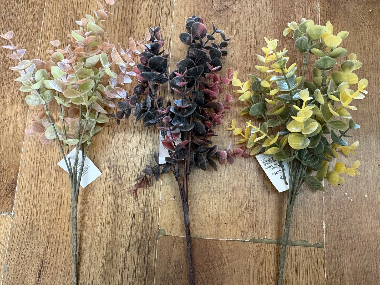 Autumnal eucalyptus bunch - 3 colours available