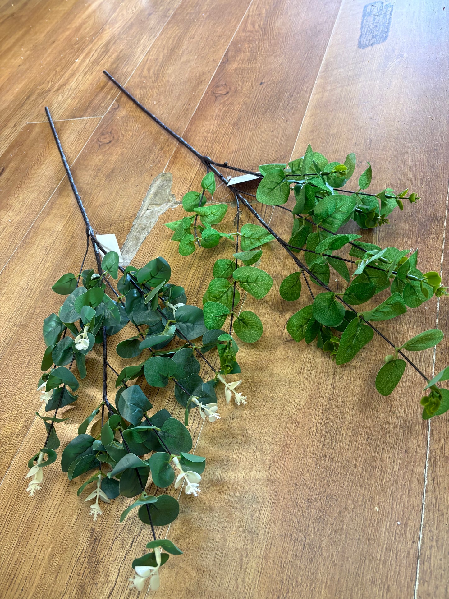 91cm long stem eucalyptus spray - 2 colours available
