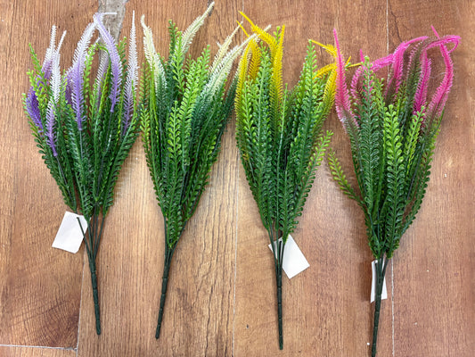 Plastic filler bush - 4 colours available