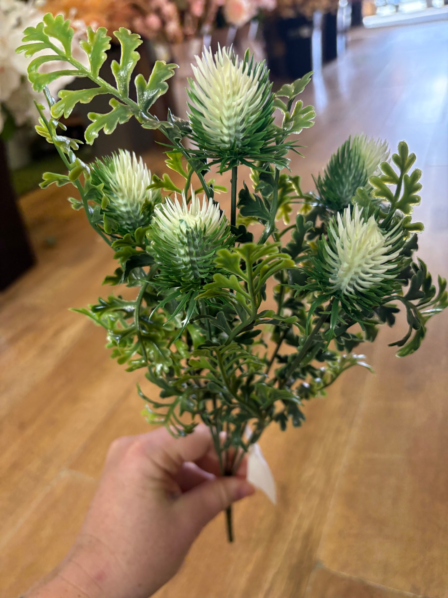 Thistle and foliage bunch - 3 colours available