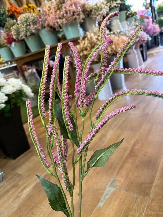 72cm pink salvia spray