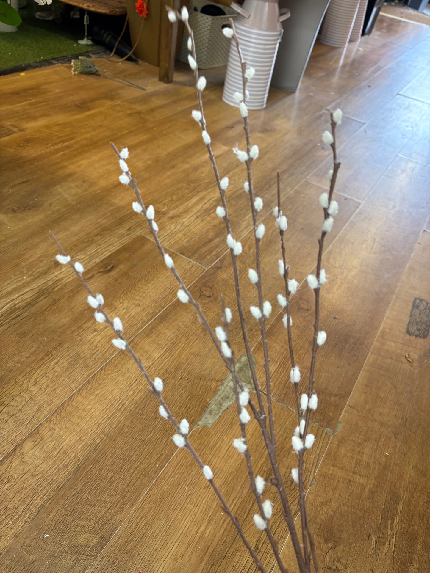 93cm pussy willow spray