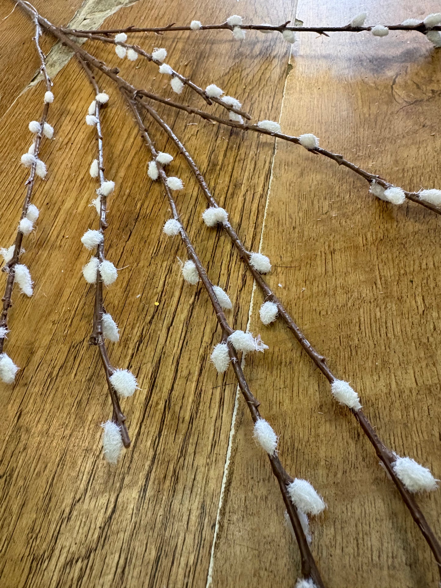 93cm pussy willow spray