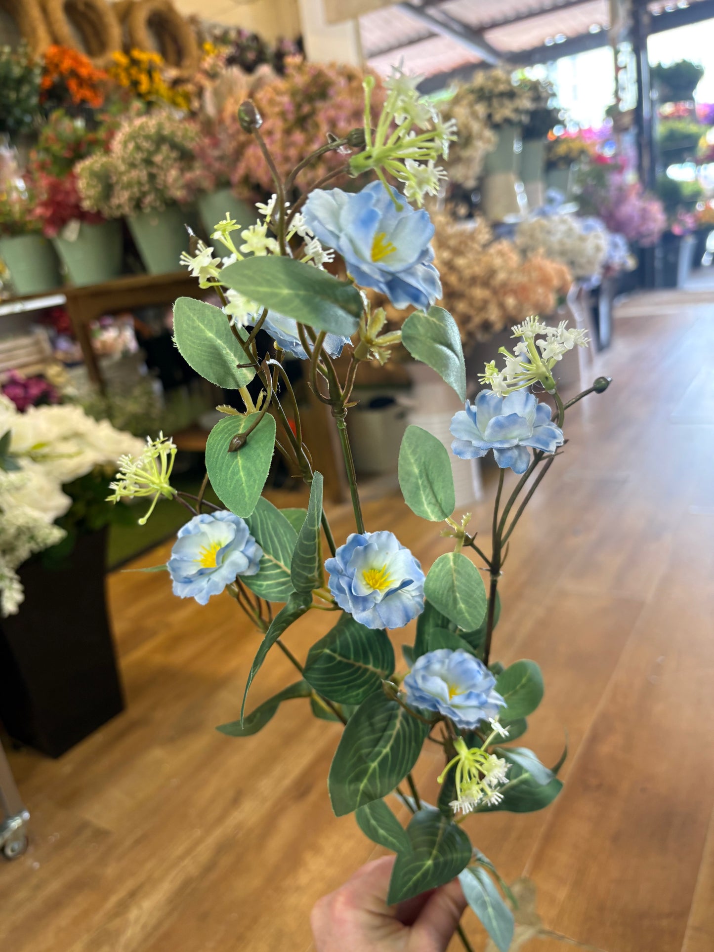 85cm tall blue Marina spray