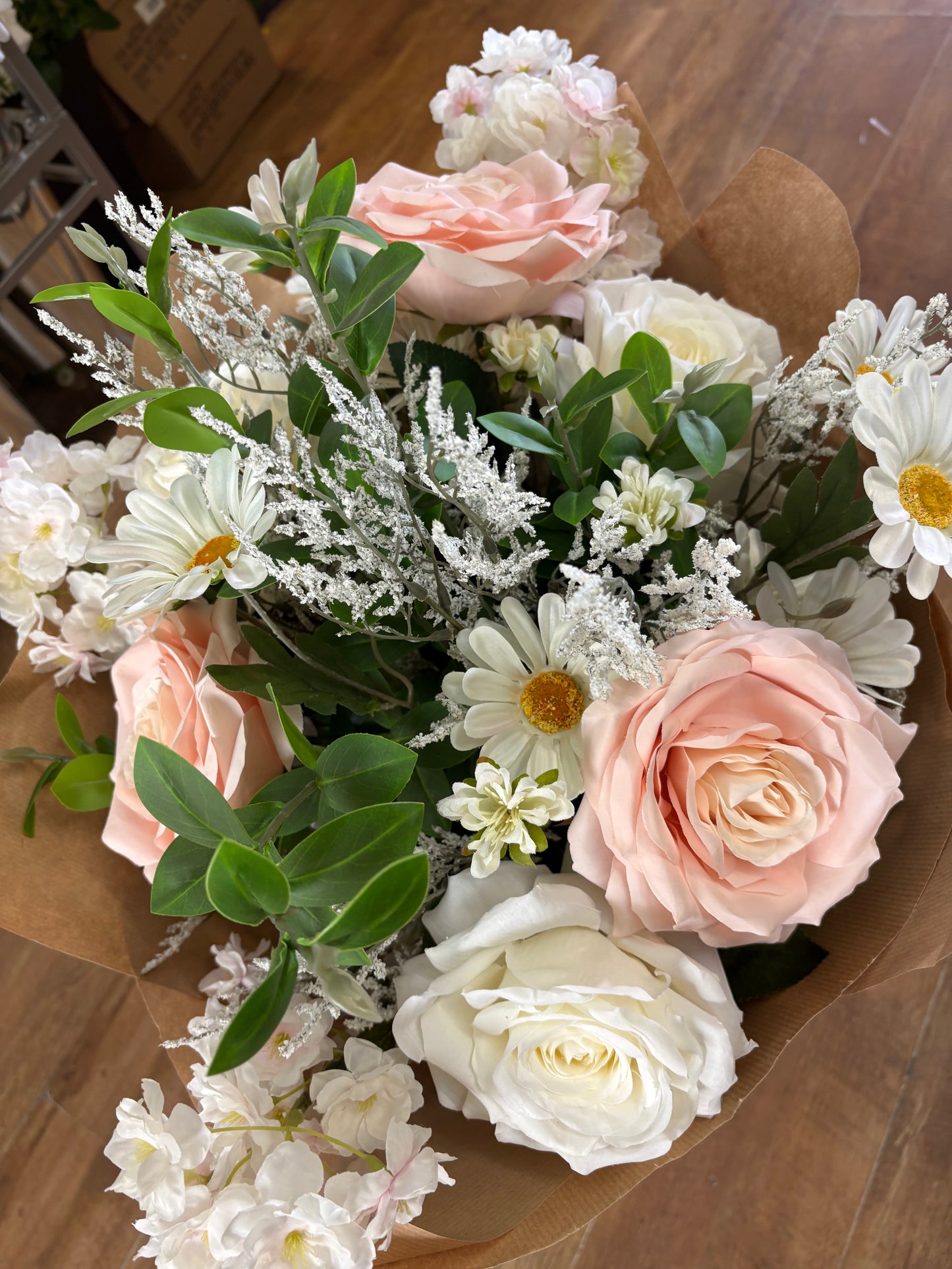 Large luxury bouquet - Rosy whisper