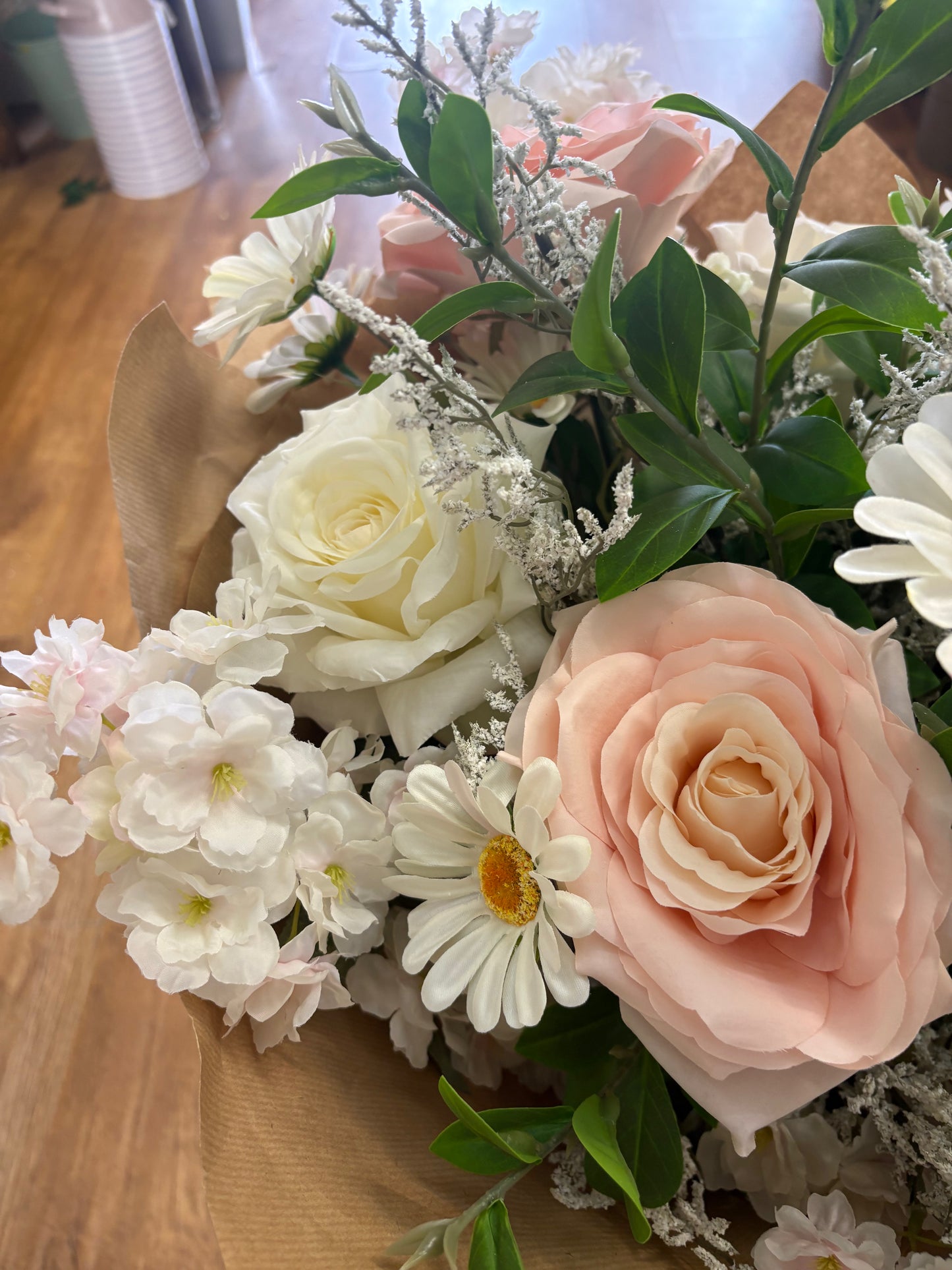 Large luxury bouquet - Rosy whisper