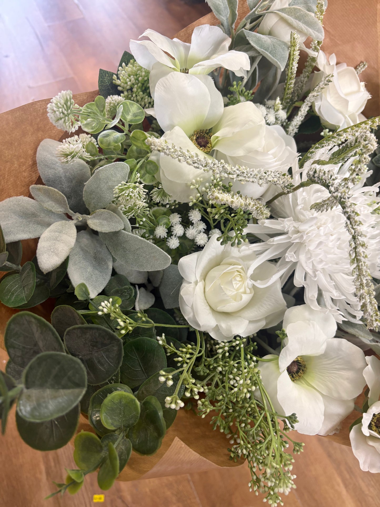 Large Luxury bouquet - white/ivory