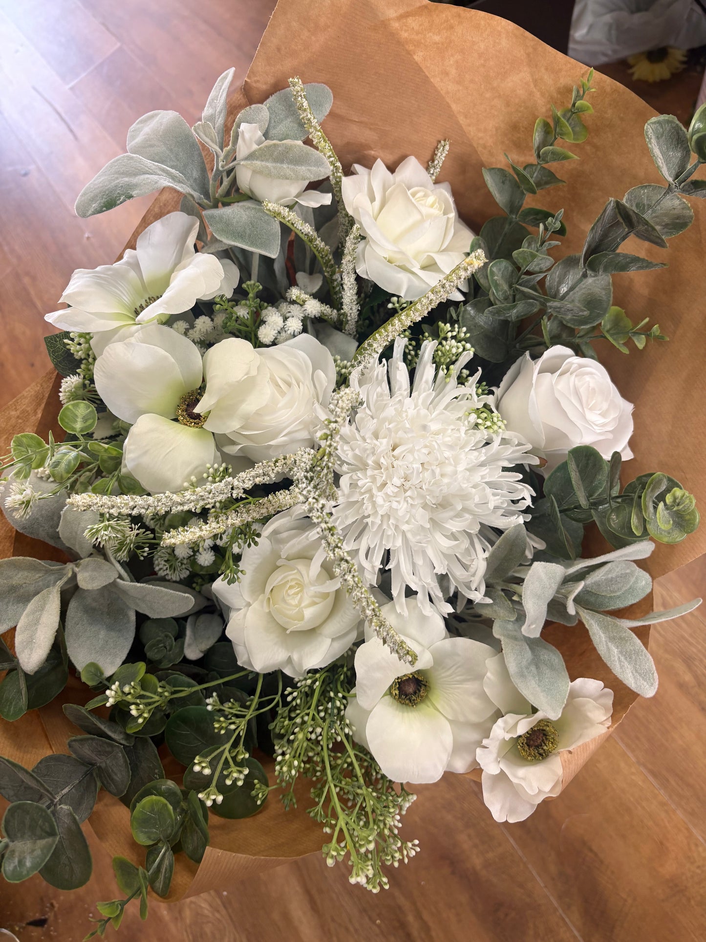 Large Luxury bouquet - white/ivory