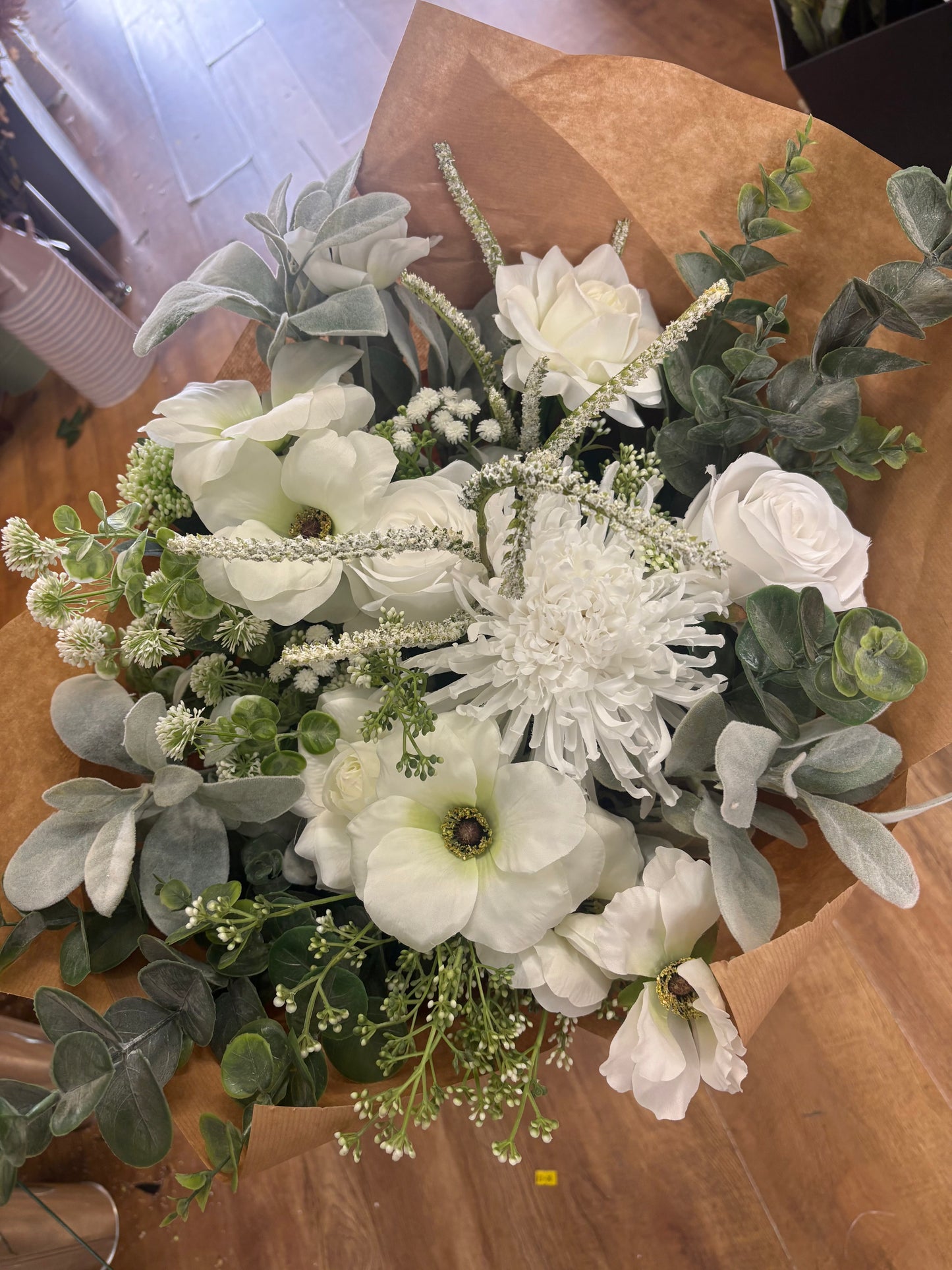 Large Luxury bouquet - white/ivory