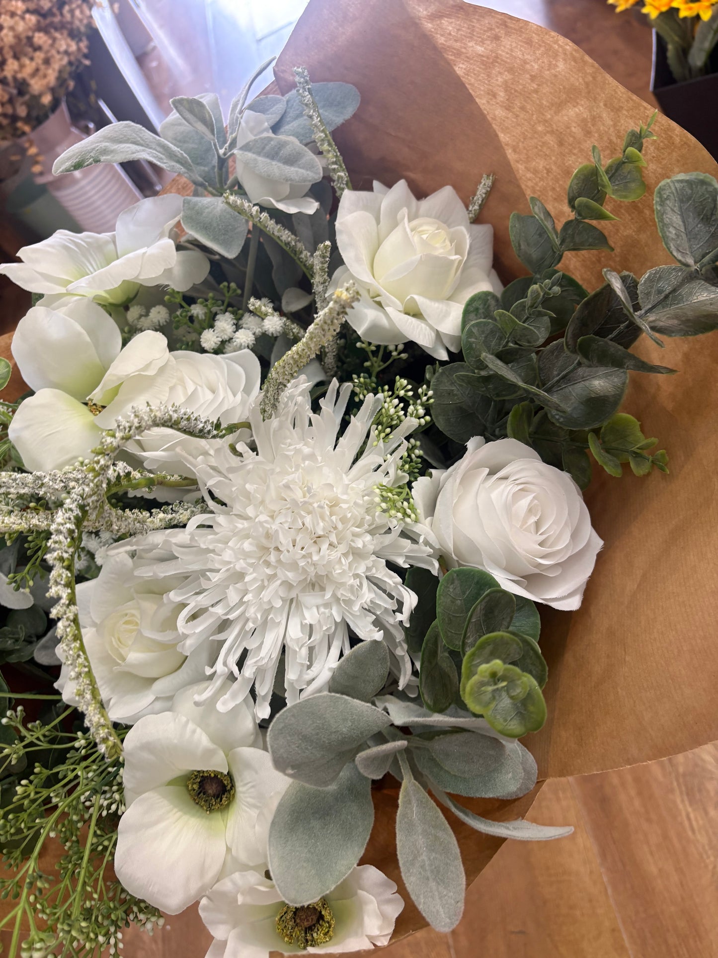 Large Luxury bouquet - white/ivory