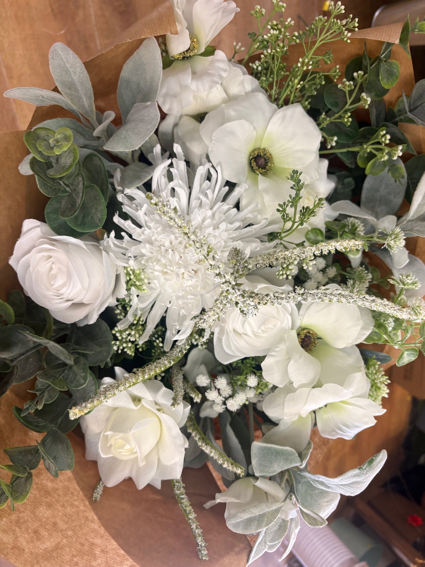 Large Luxury bouquet - white/ivory
