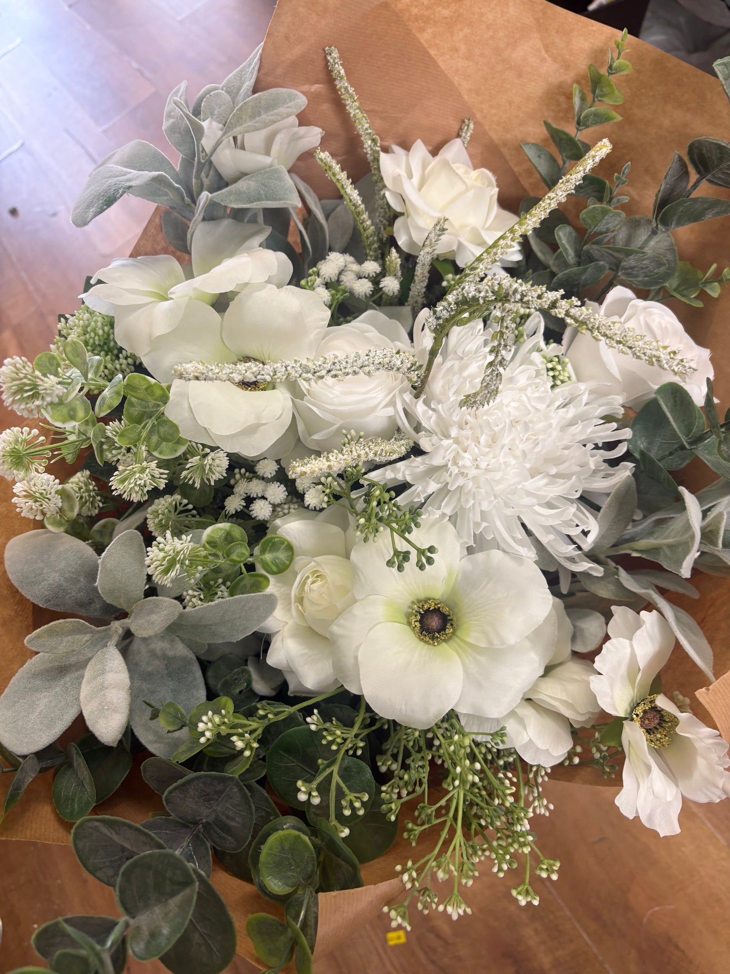 Large Luxury bouquet - white/ivory