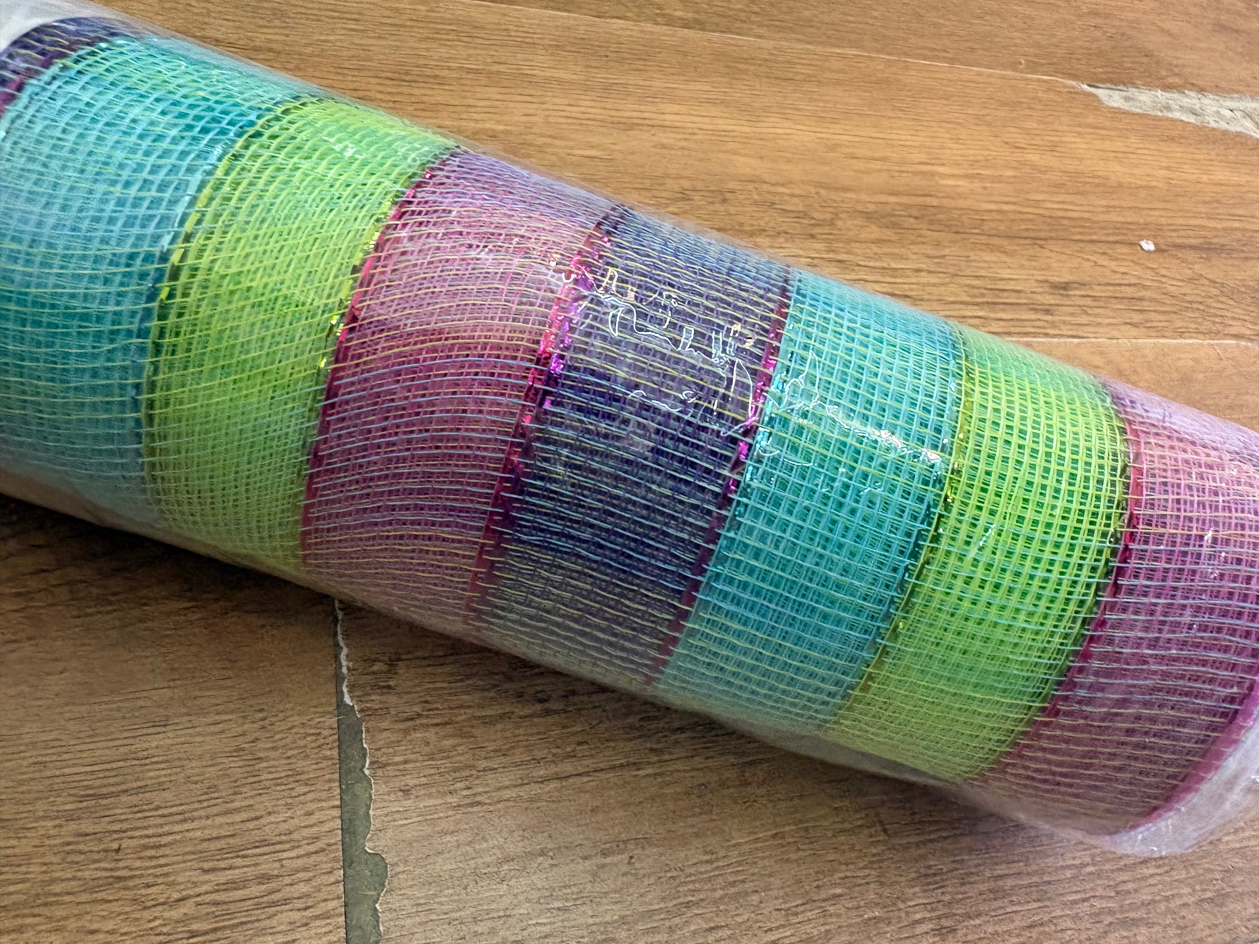 53cm x 9.1m (10 yrds) colourful deco mesh