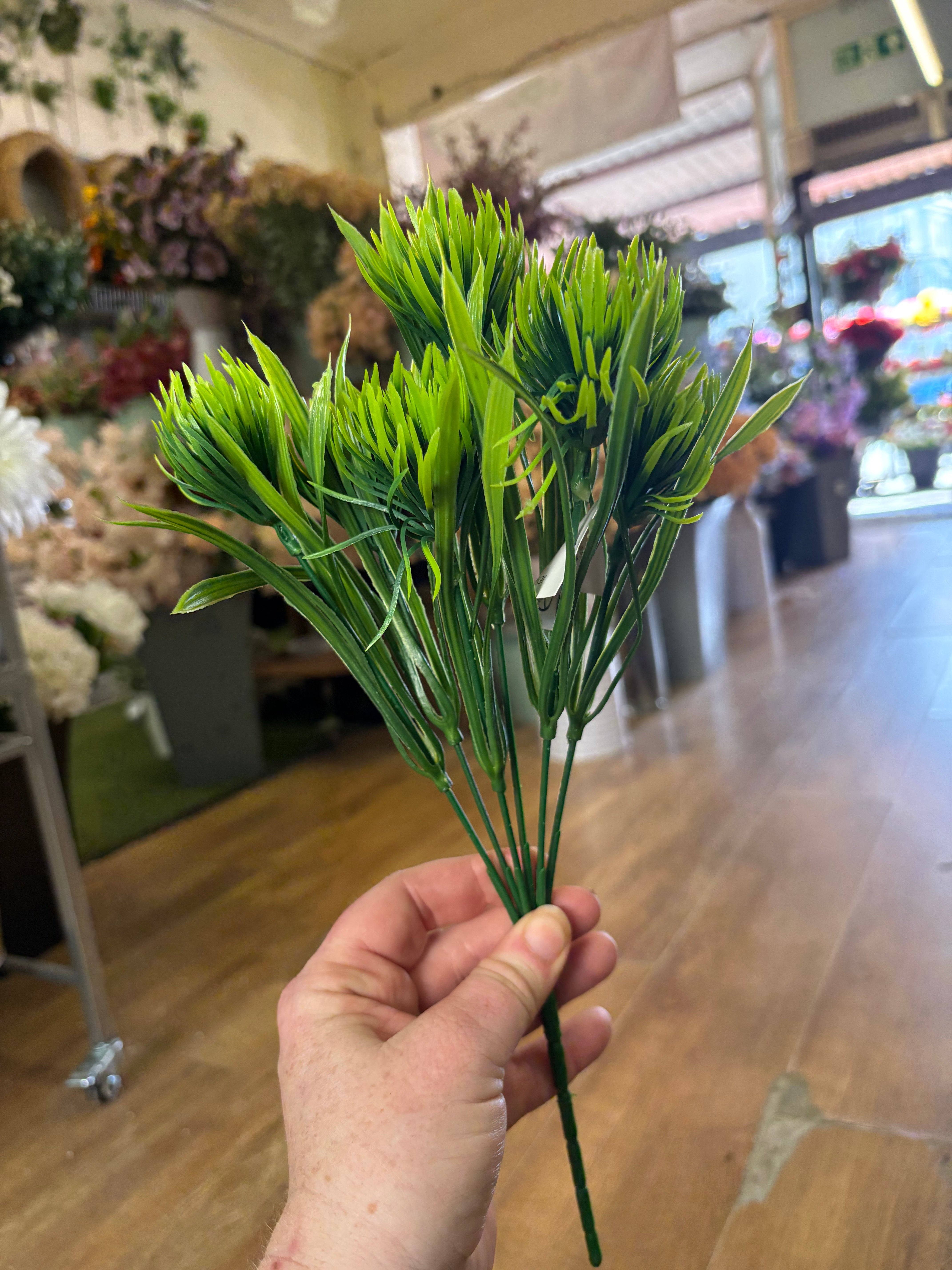 Plastic allium bunch - 3 colours available