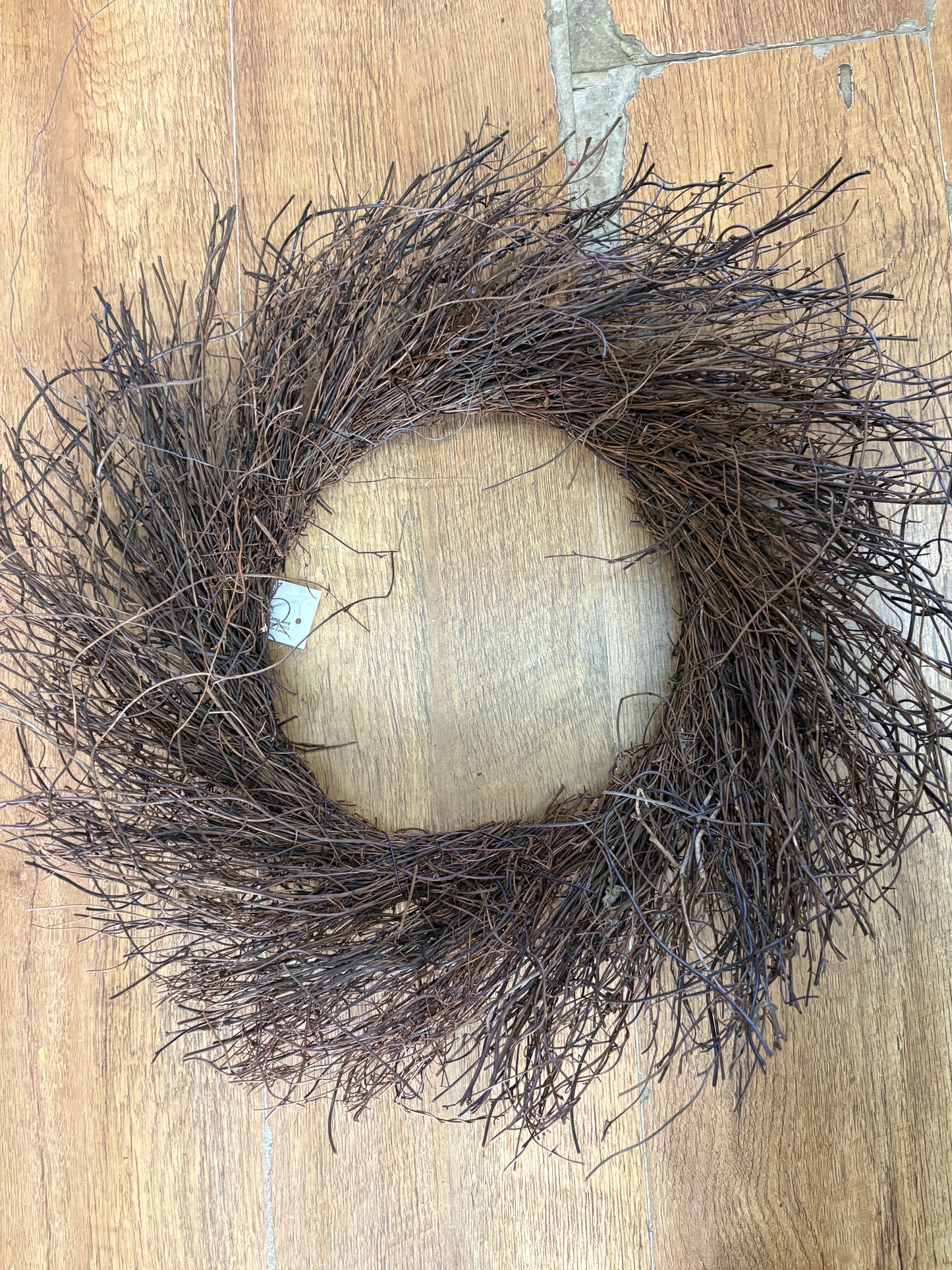 Rustic grapevine wreath - approx 45cm