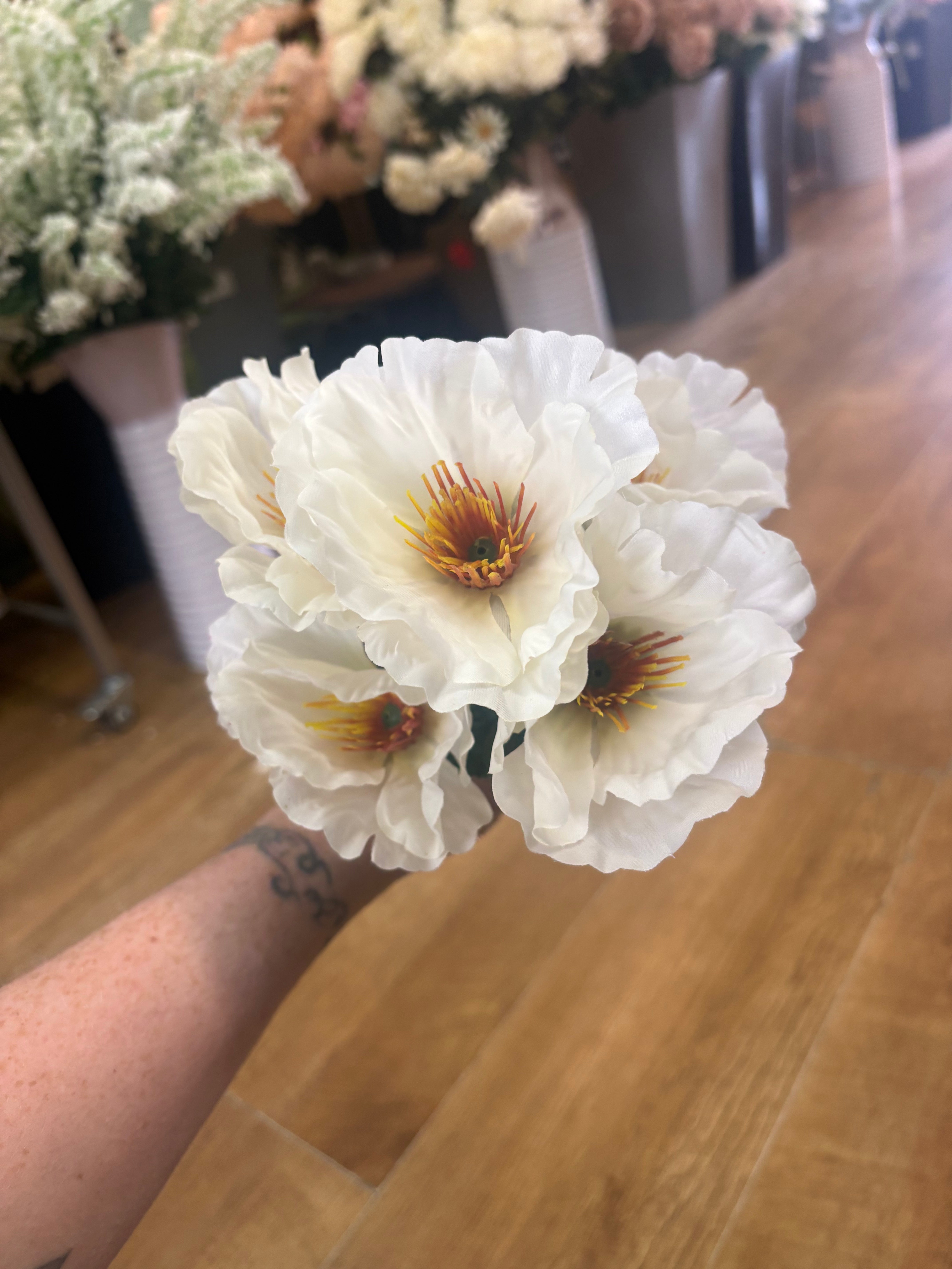 Wild poppy bunch - 6 colours available