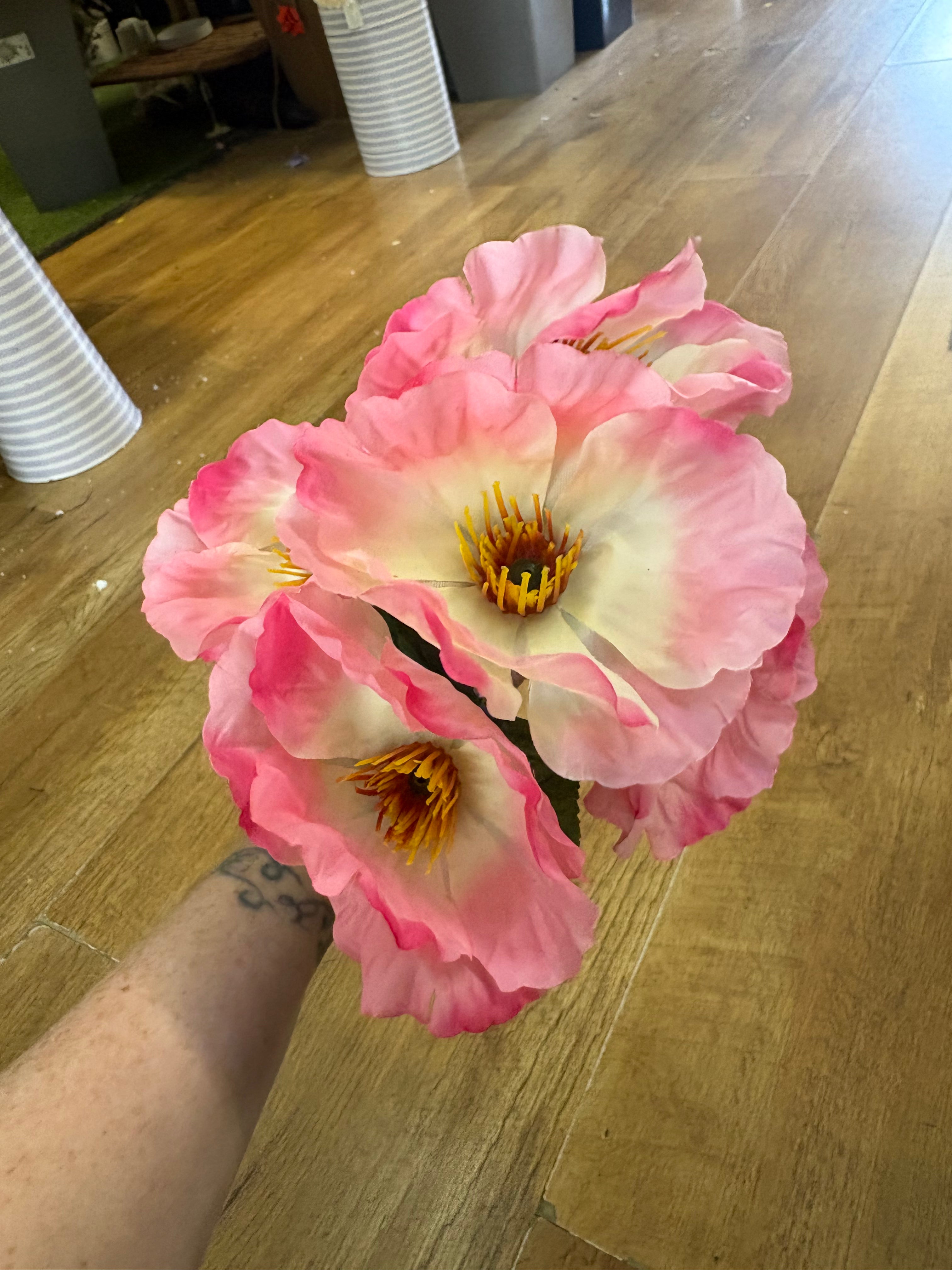 Wild poppy bunch - 6 colours available