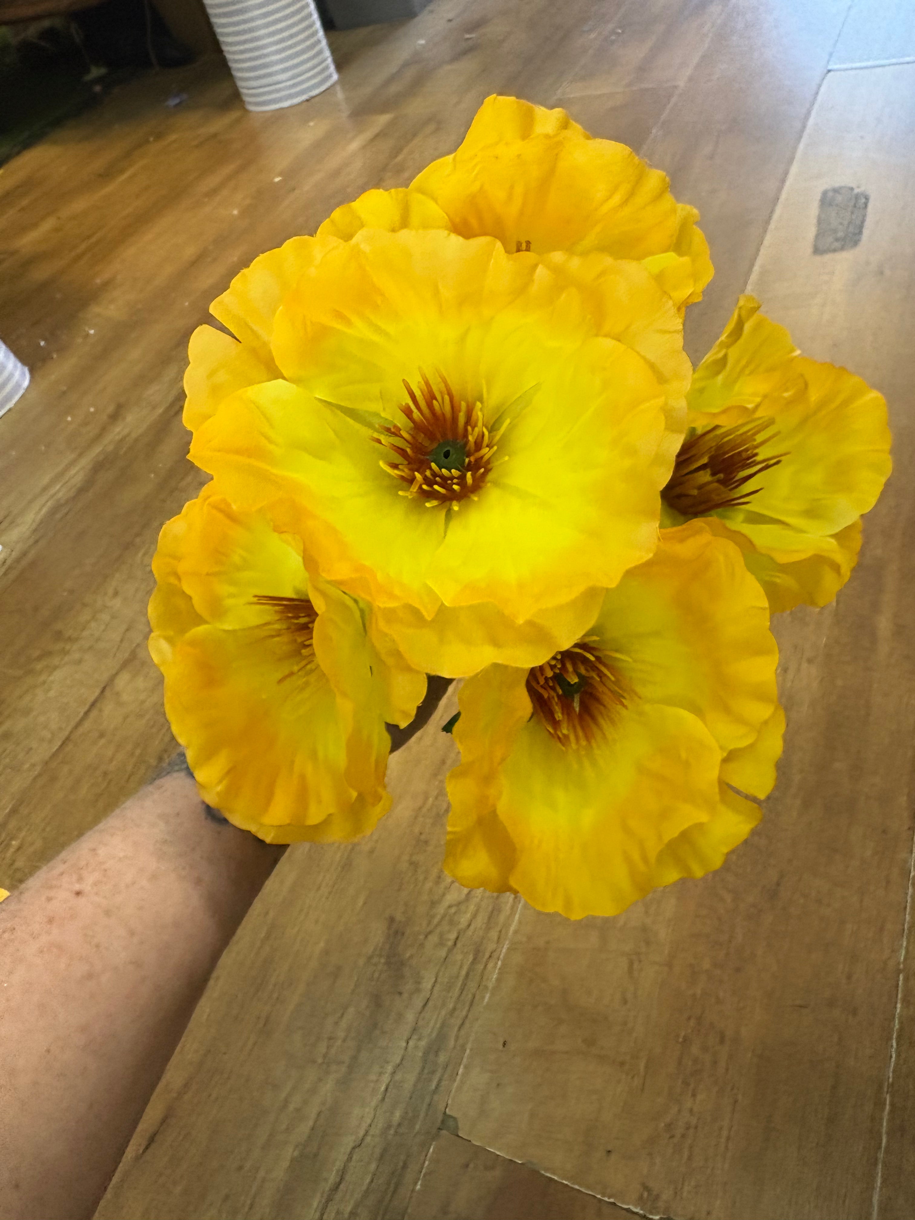 Wild poppy bunch - 6 colours available
