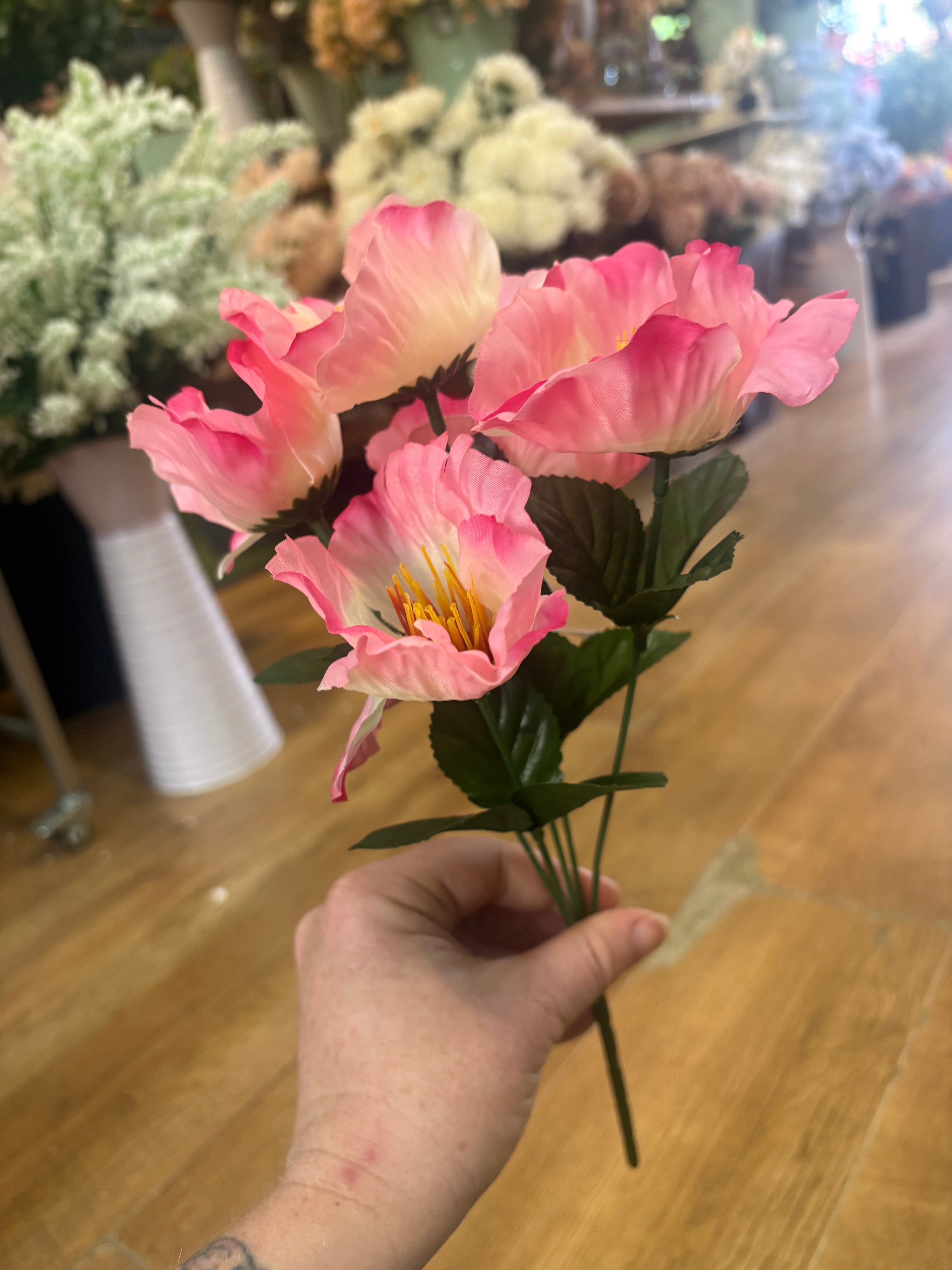 Wild poppy bunch - 6 colours available