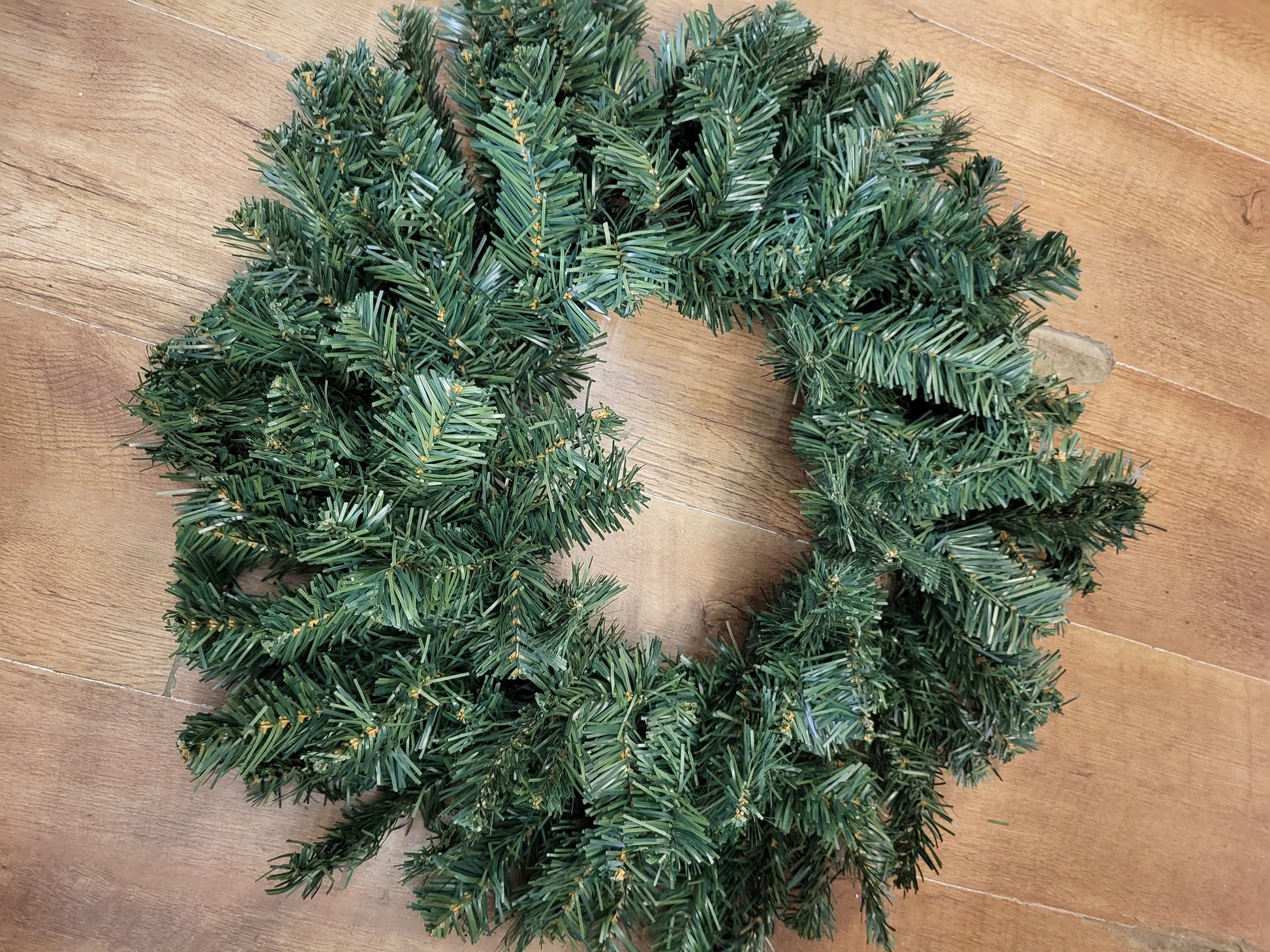 60cm pine wreath  (120 tips) image 0
