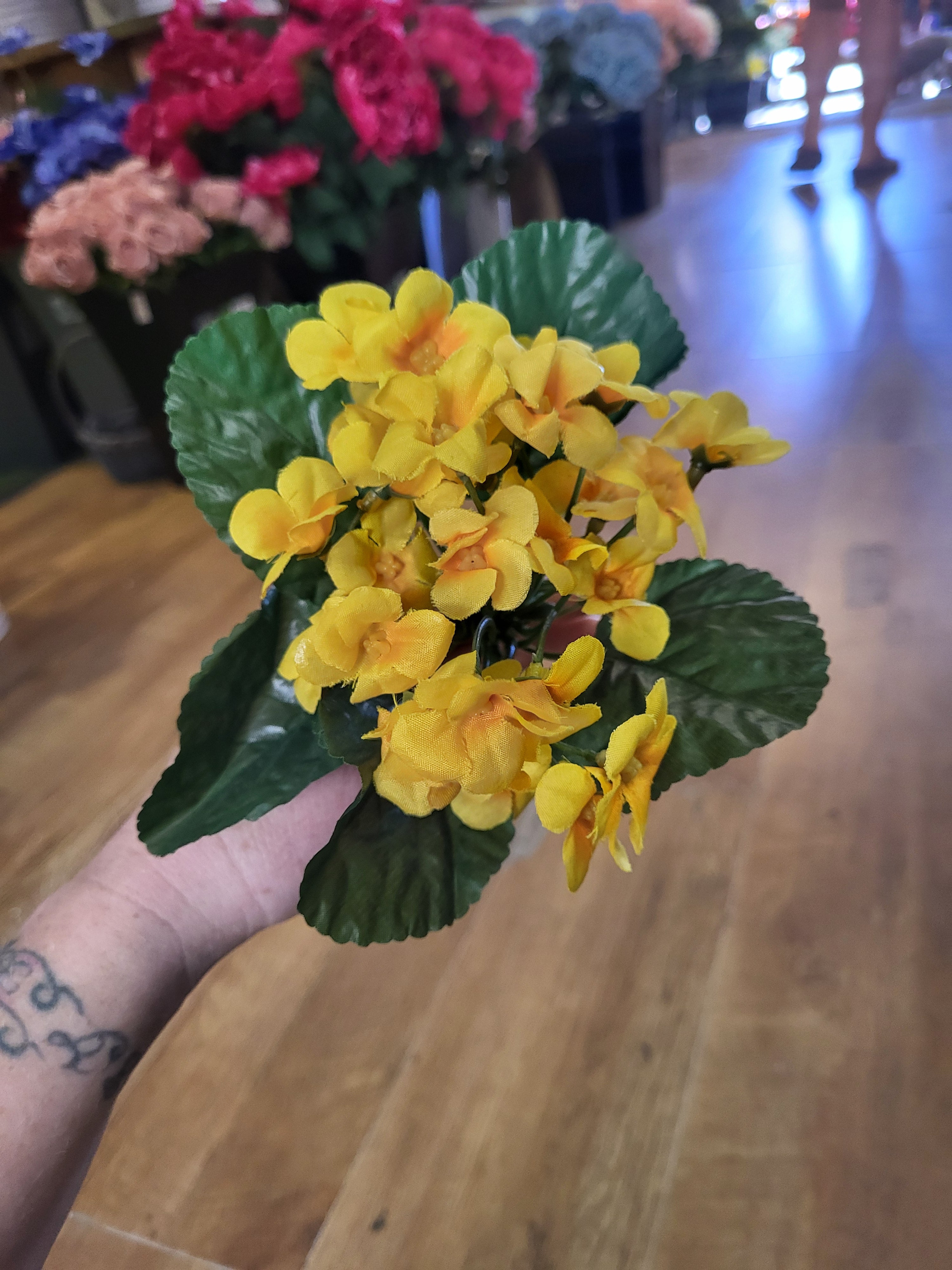 Small violet posy - 7 colours available image 4