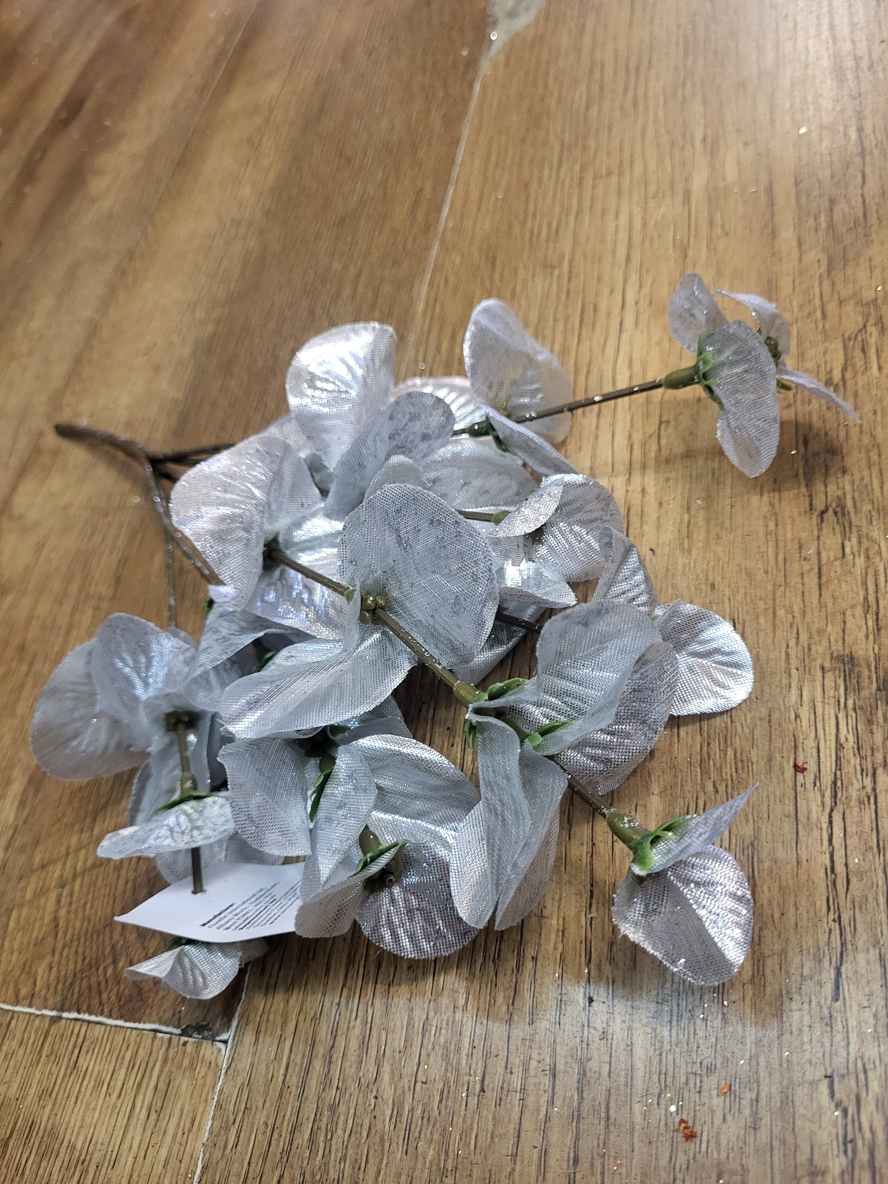 Glittered metallic eucalyptus  - 4 colours available image 8