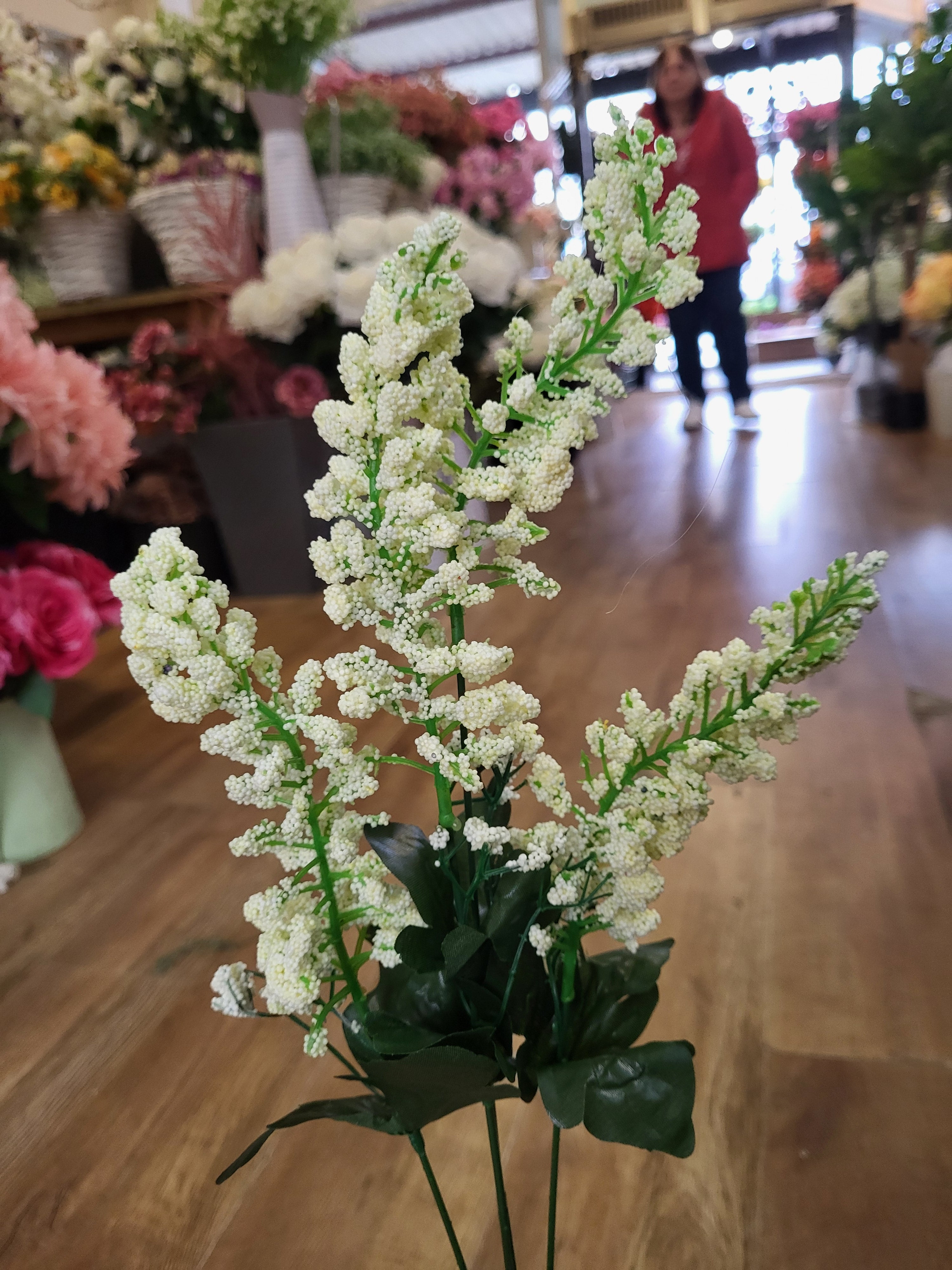 Long stem foxtail  - 3 colours available image 2