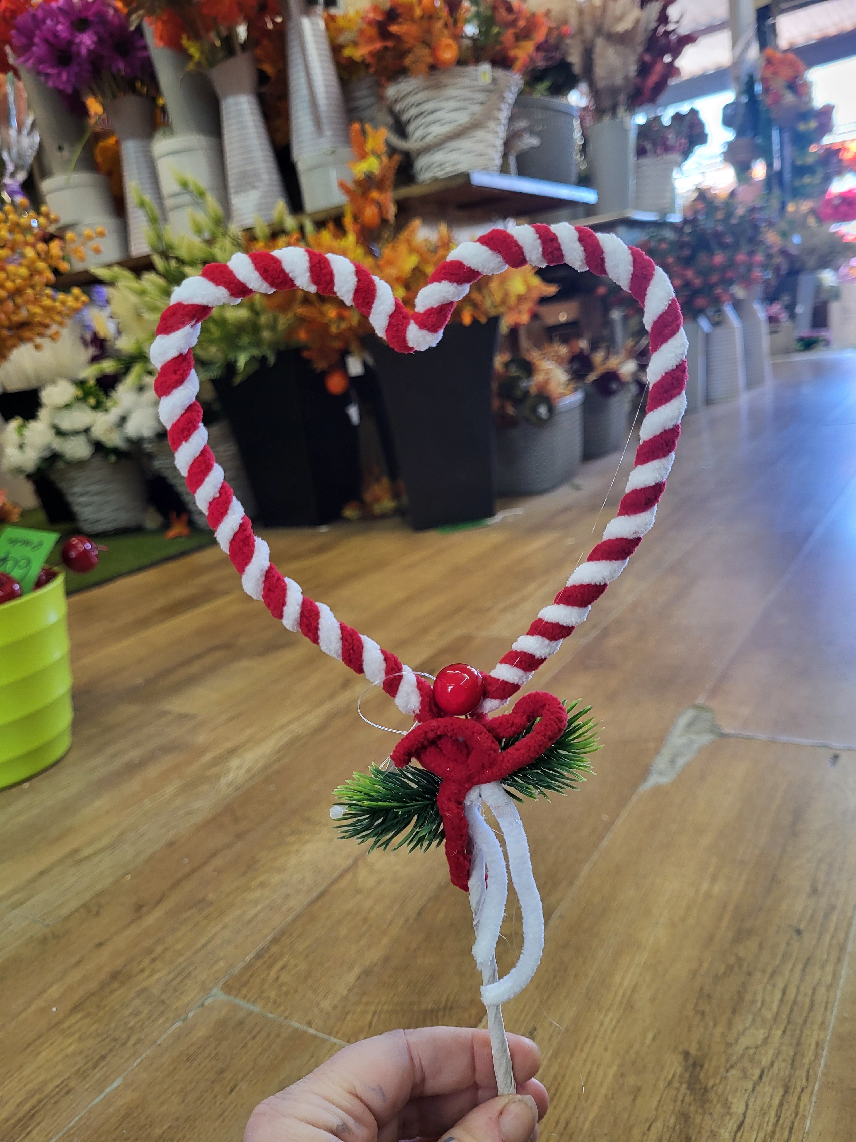 Candy Cane style Heart Stem image 2