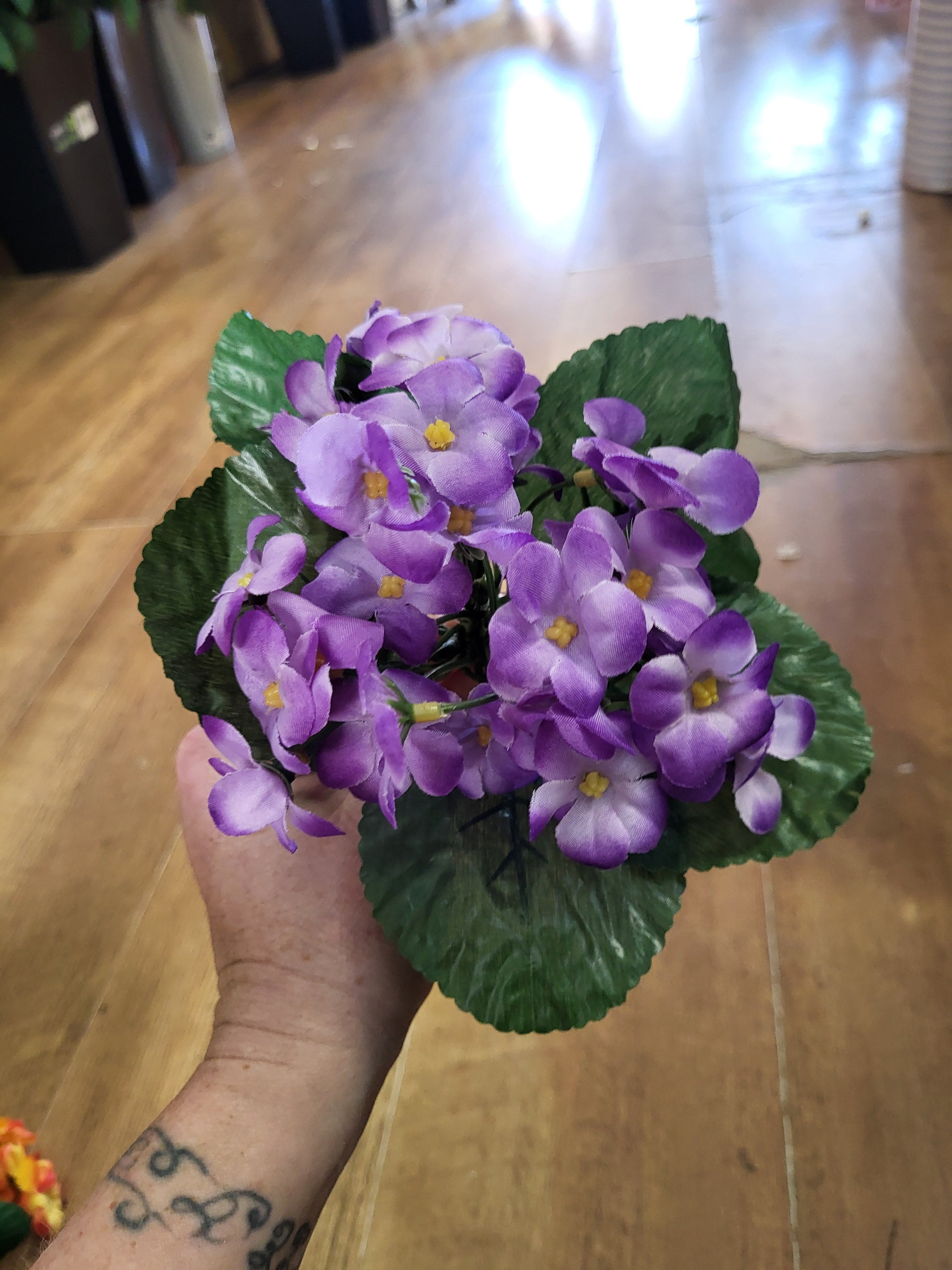 Small violet posy - 7 colours available image 7